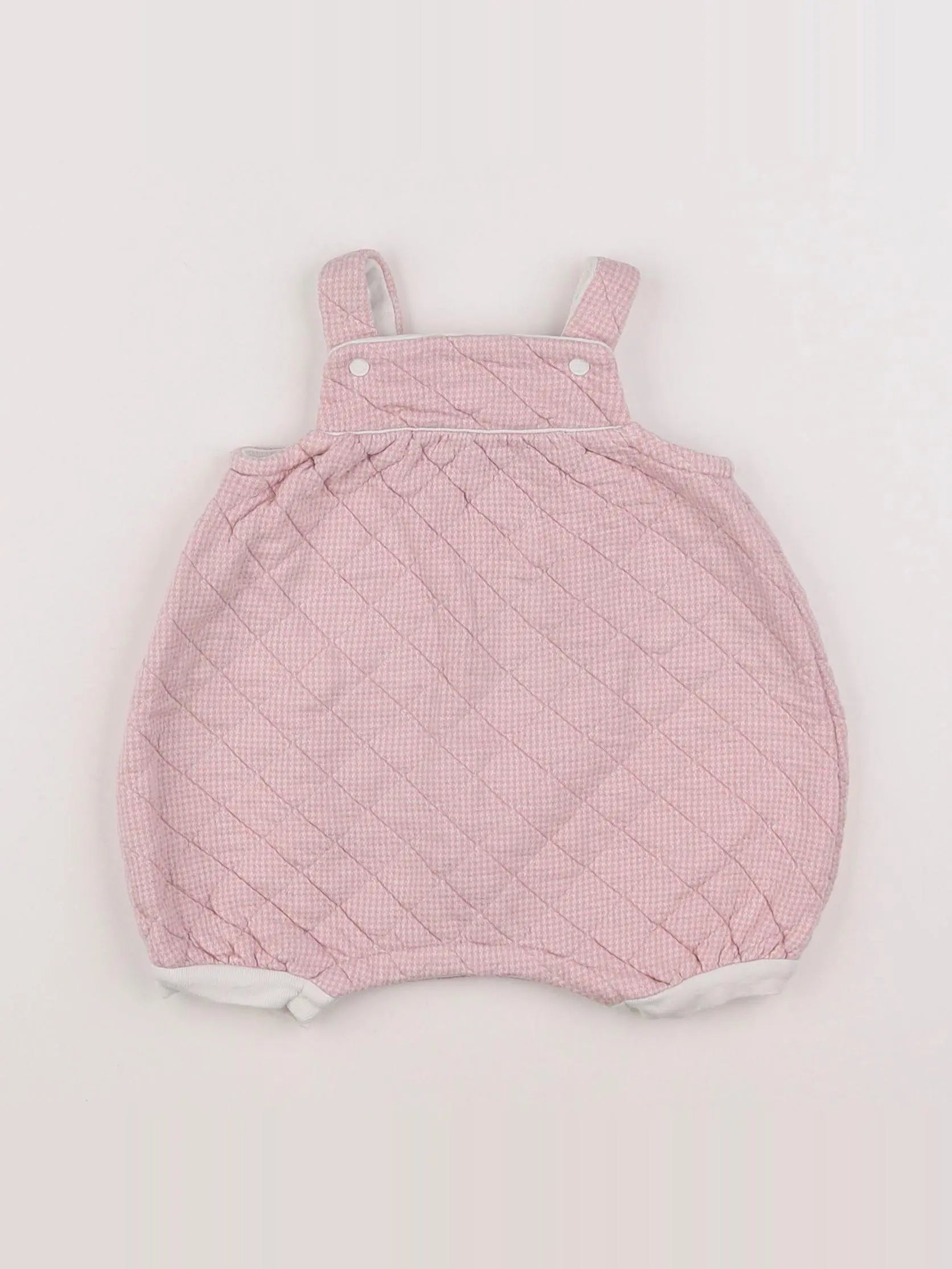 Petit Bateau - salopette rose - 3 mois