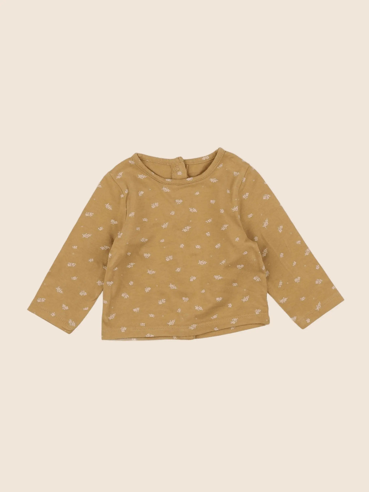 Vertbaudet - tee-shirt jaune - 3 mois