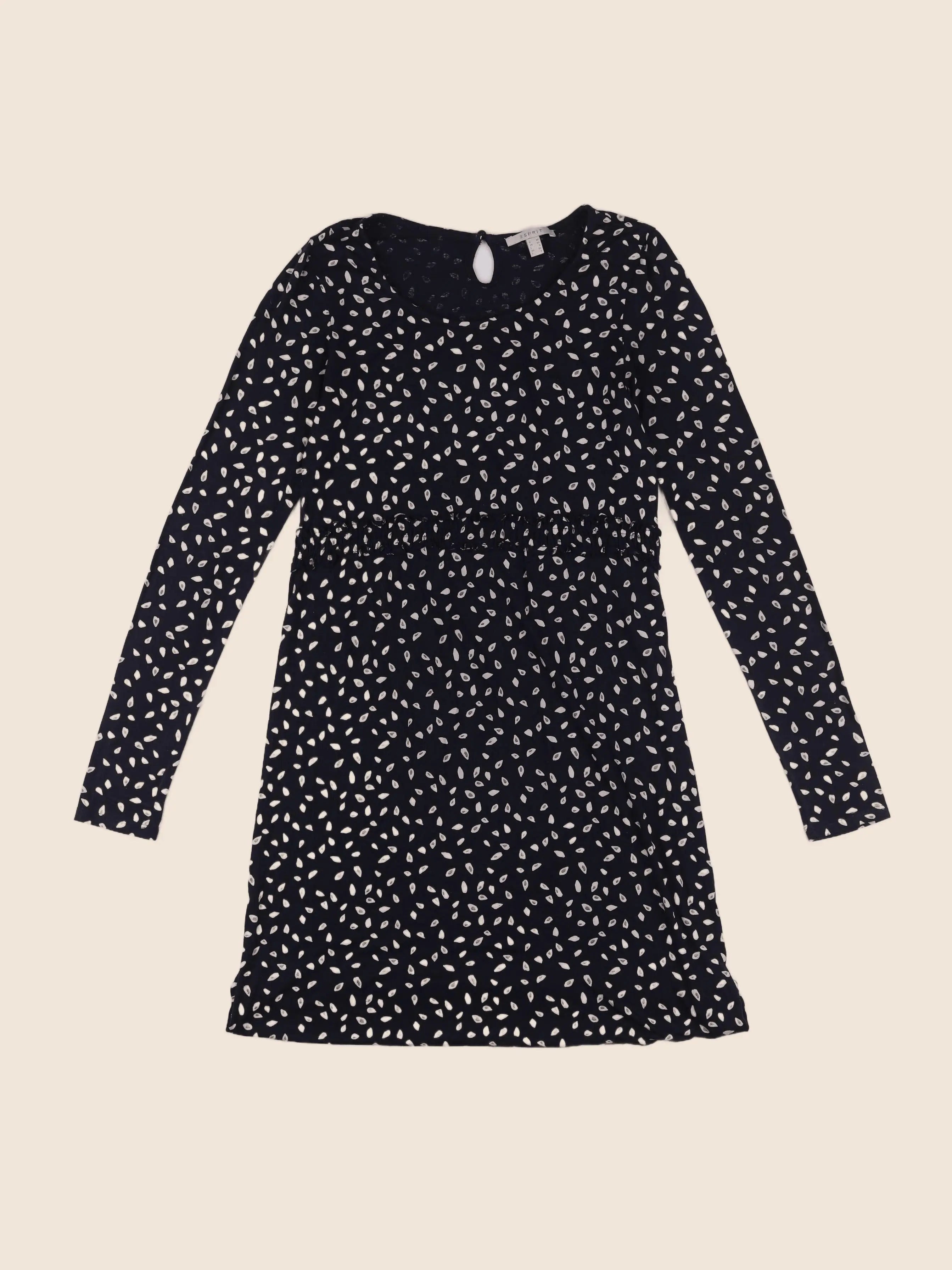 Esprit - robe grossesse bleu, beige - 36