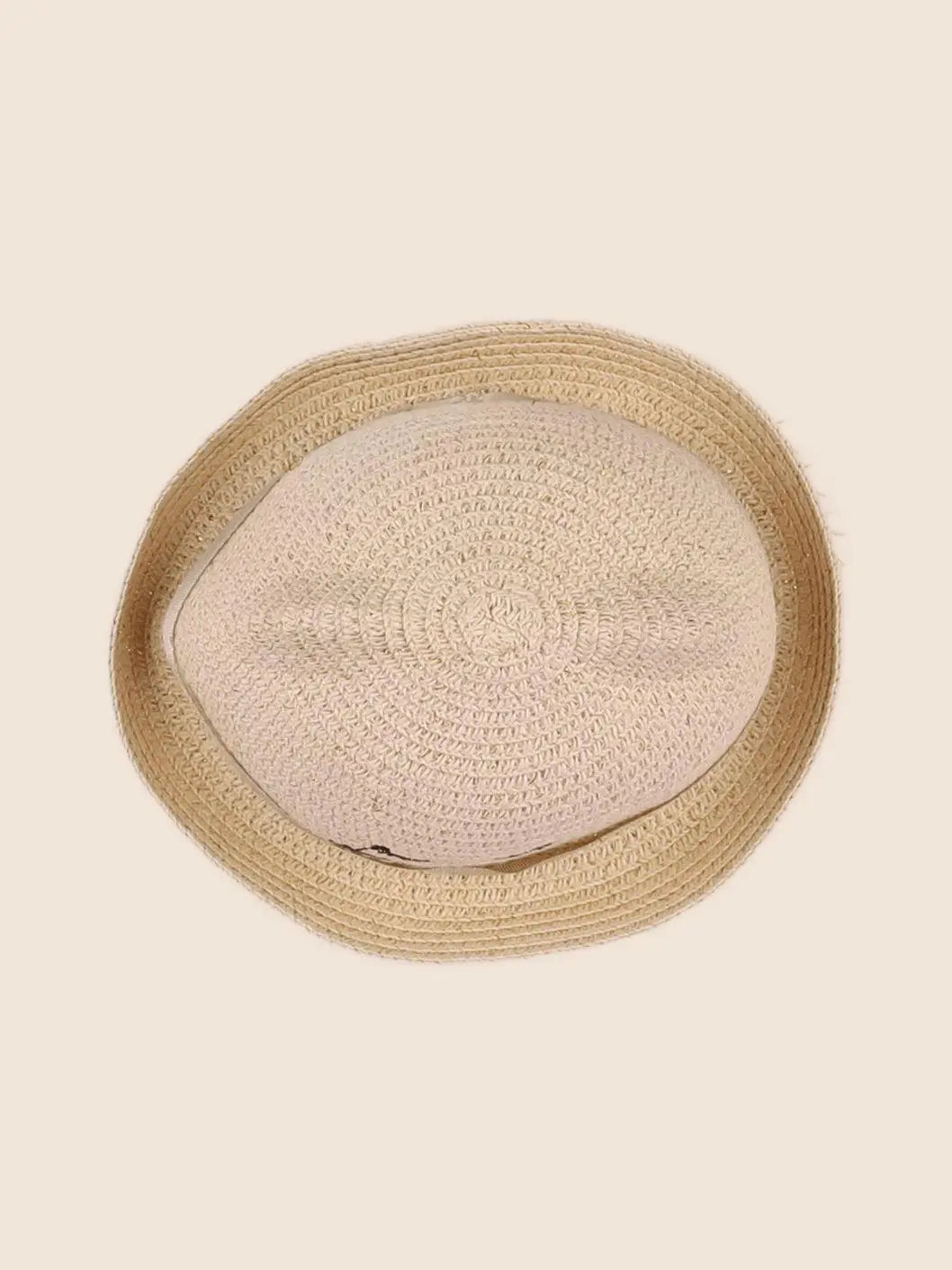 Vertbaudet - chapeau beige, or - 3/6 mois