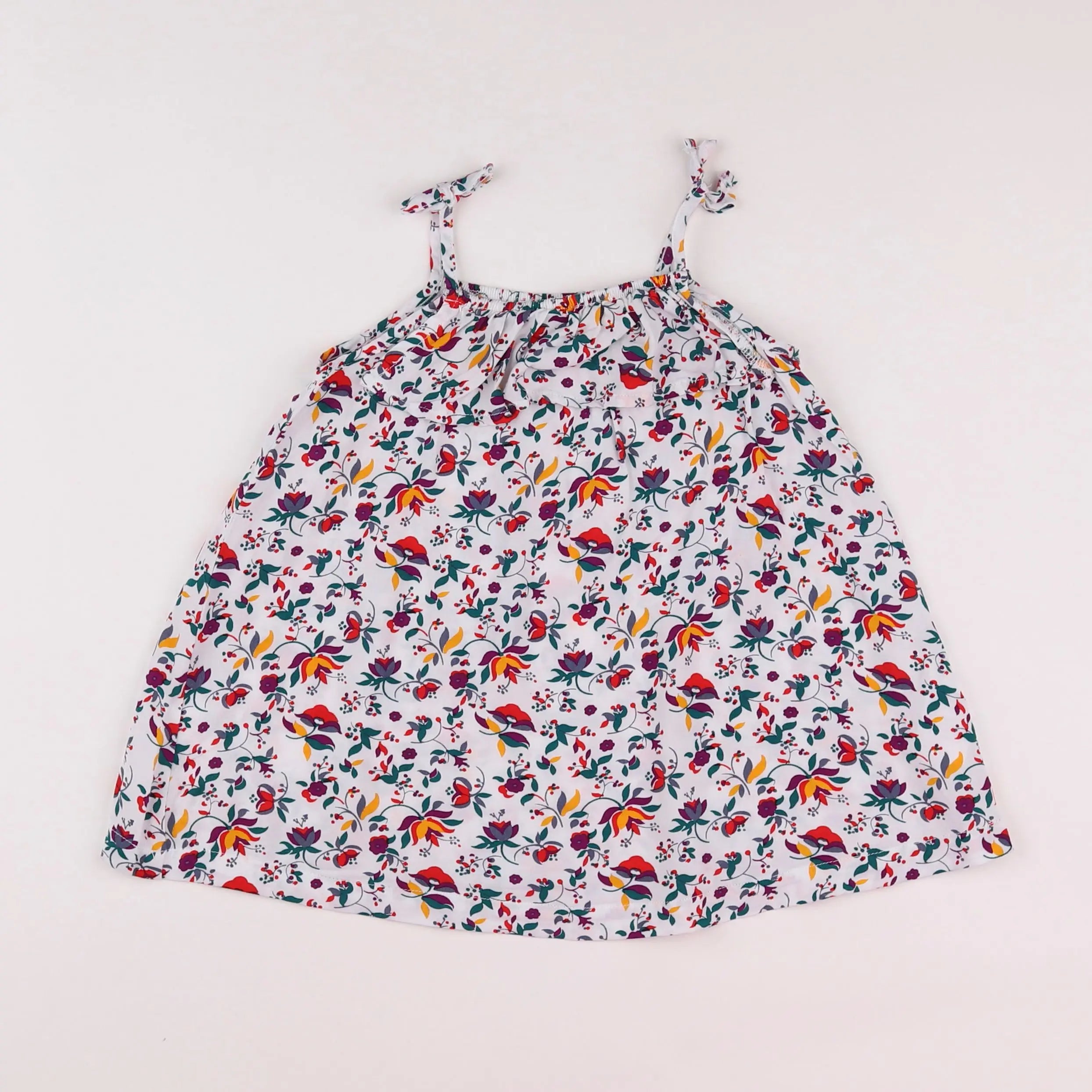 Vertbaudet - robe multicolore - 18 mois