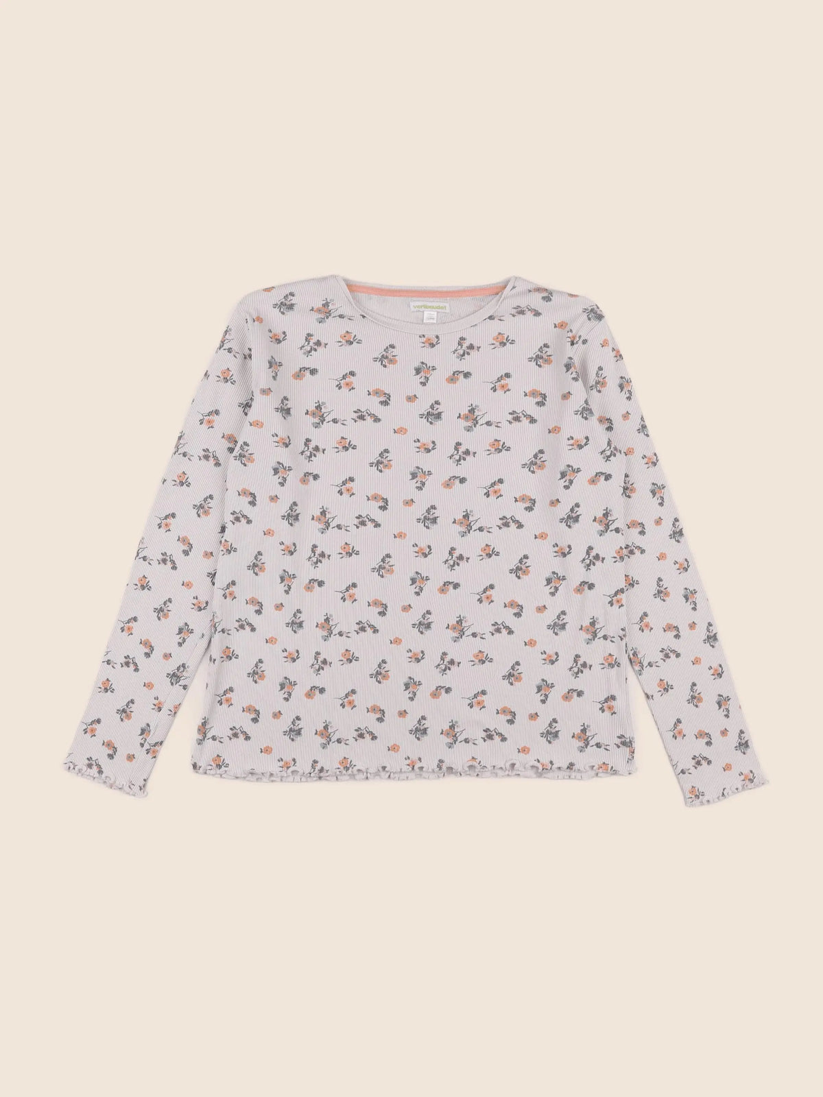 Vertbaudet - tee-shirt beige - 12 ans