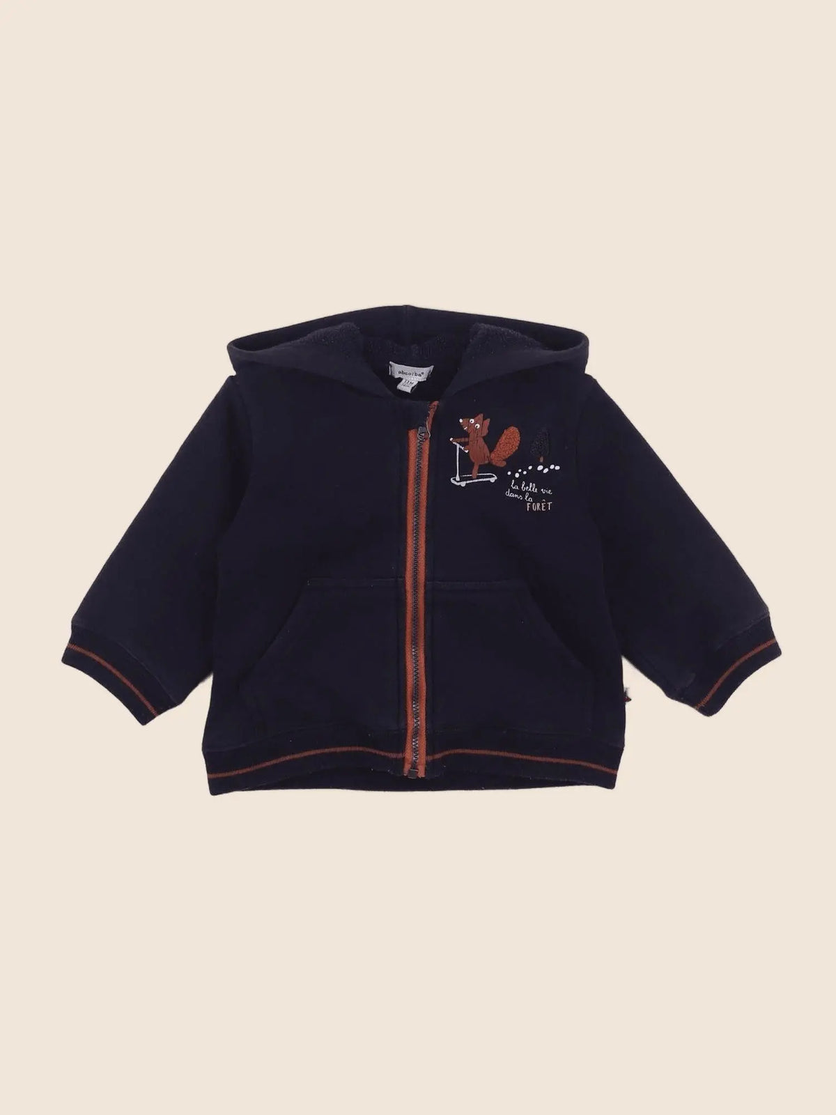 Absorba - sweat bleu - 12 mois