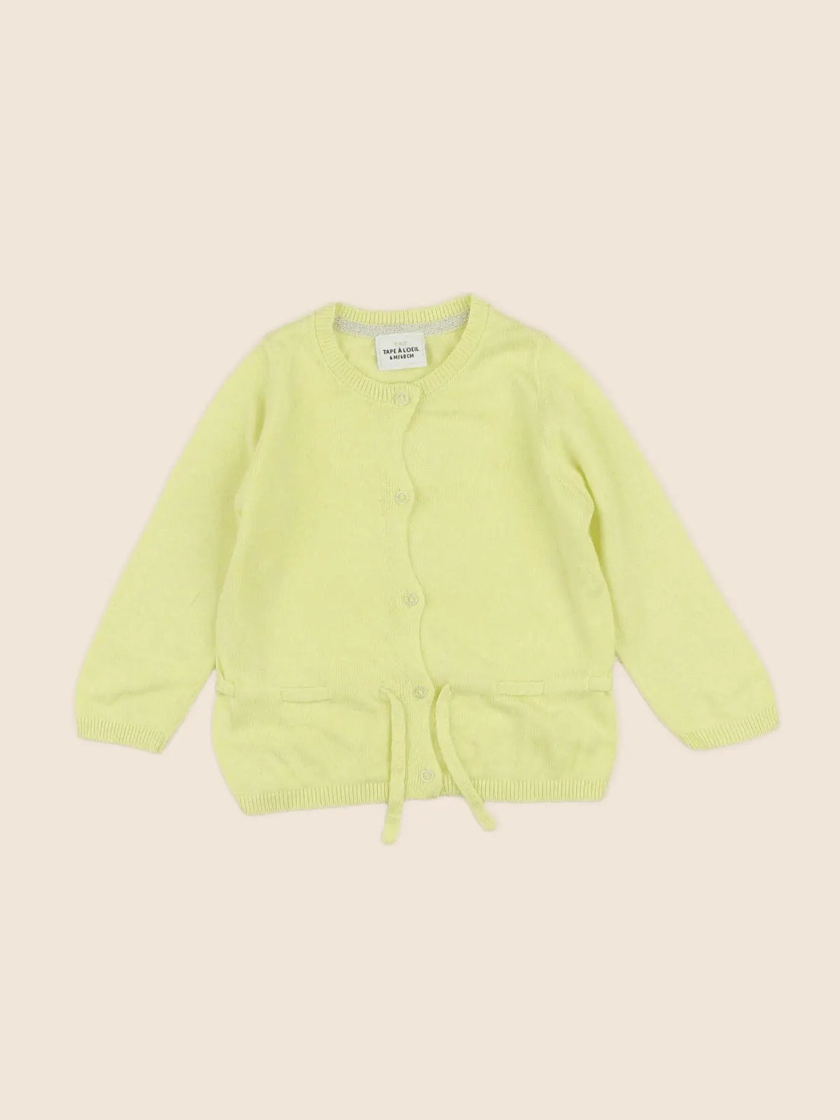 Tape à l'oeil - gilet jaune fluo - 6 mois