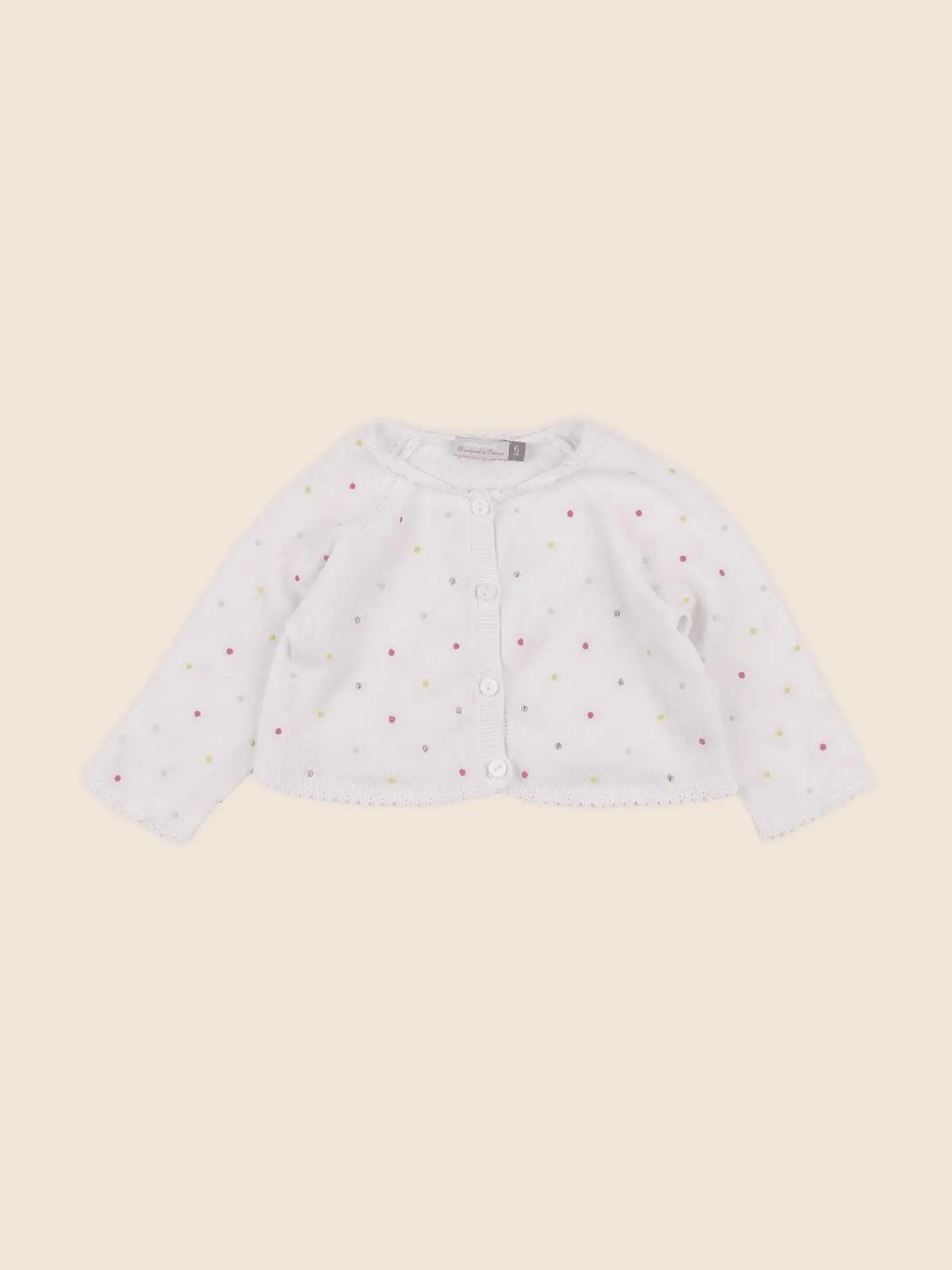 Catimini - gilet multicolore - 6 mois