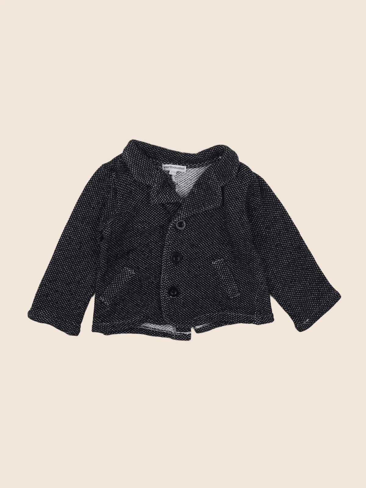 Vertbaudet - veste bleu - 18 mois