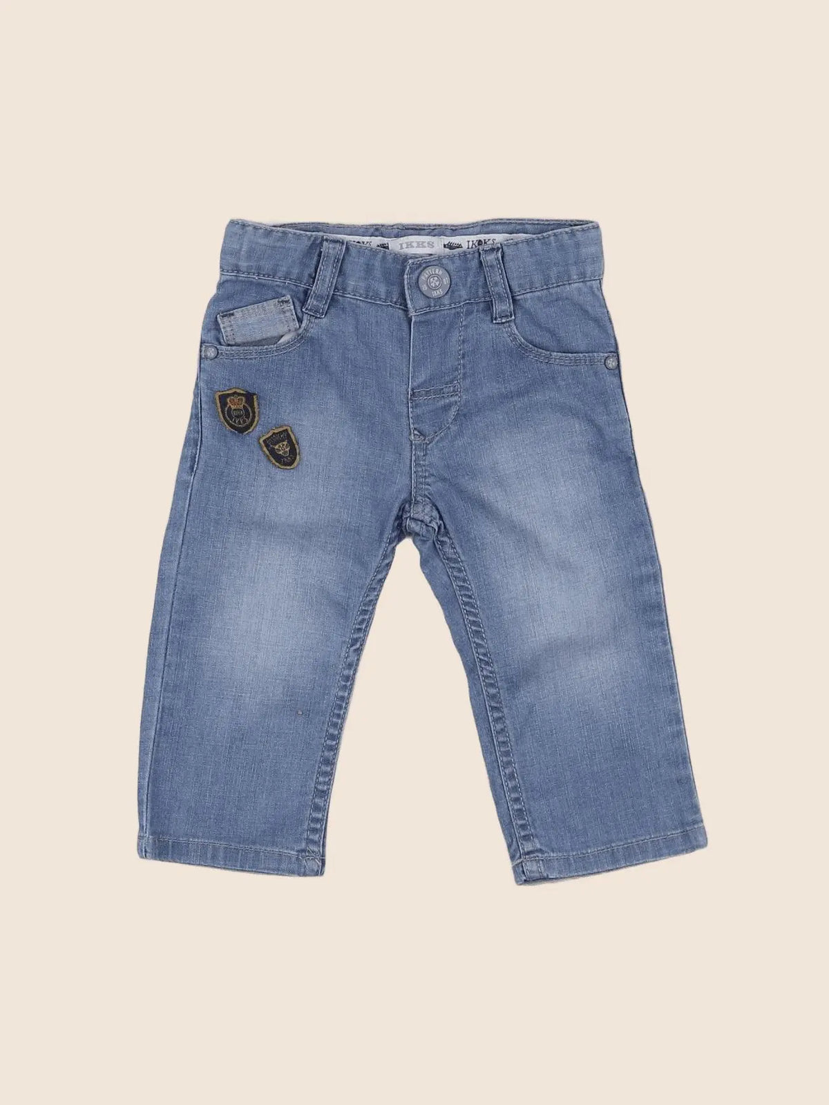 IKKS - jean bleu - 6 mois