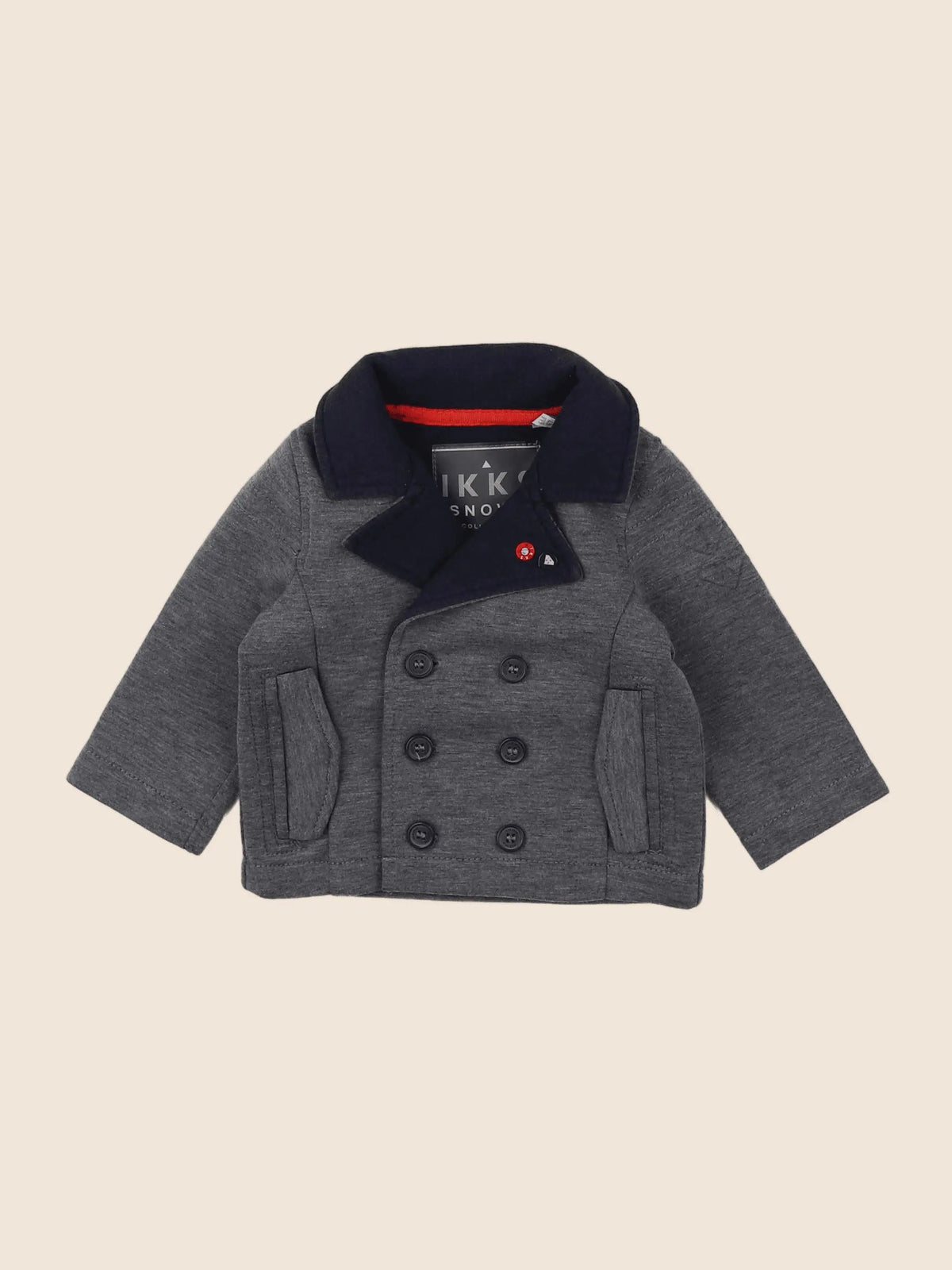 IKKS - veste gris - 6 mois