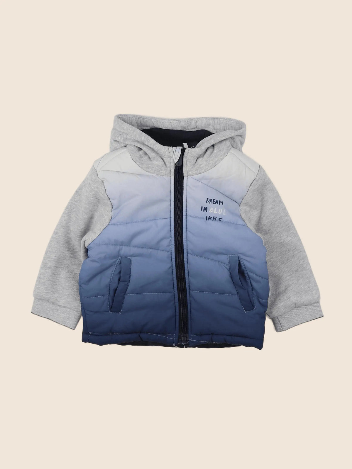 IKKS - veste gris - 12 mois