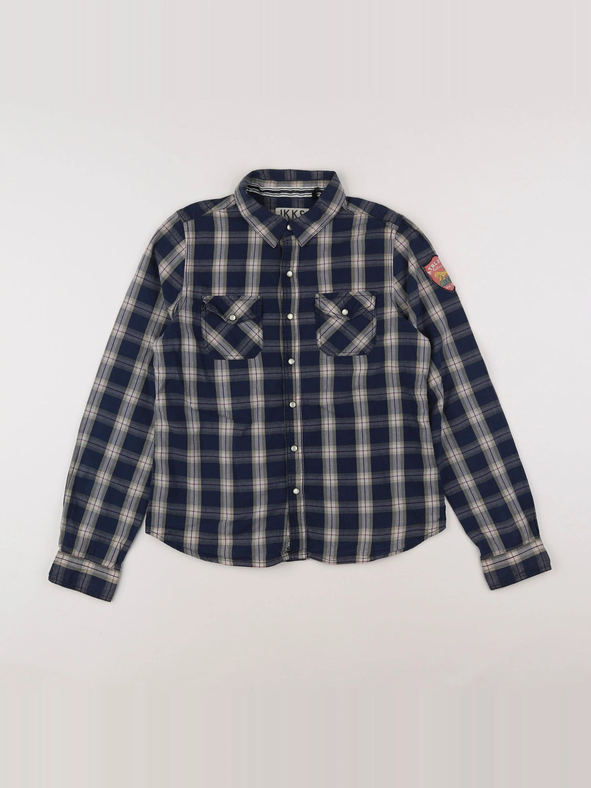 IKKS - chemise bleu - 12 ans