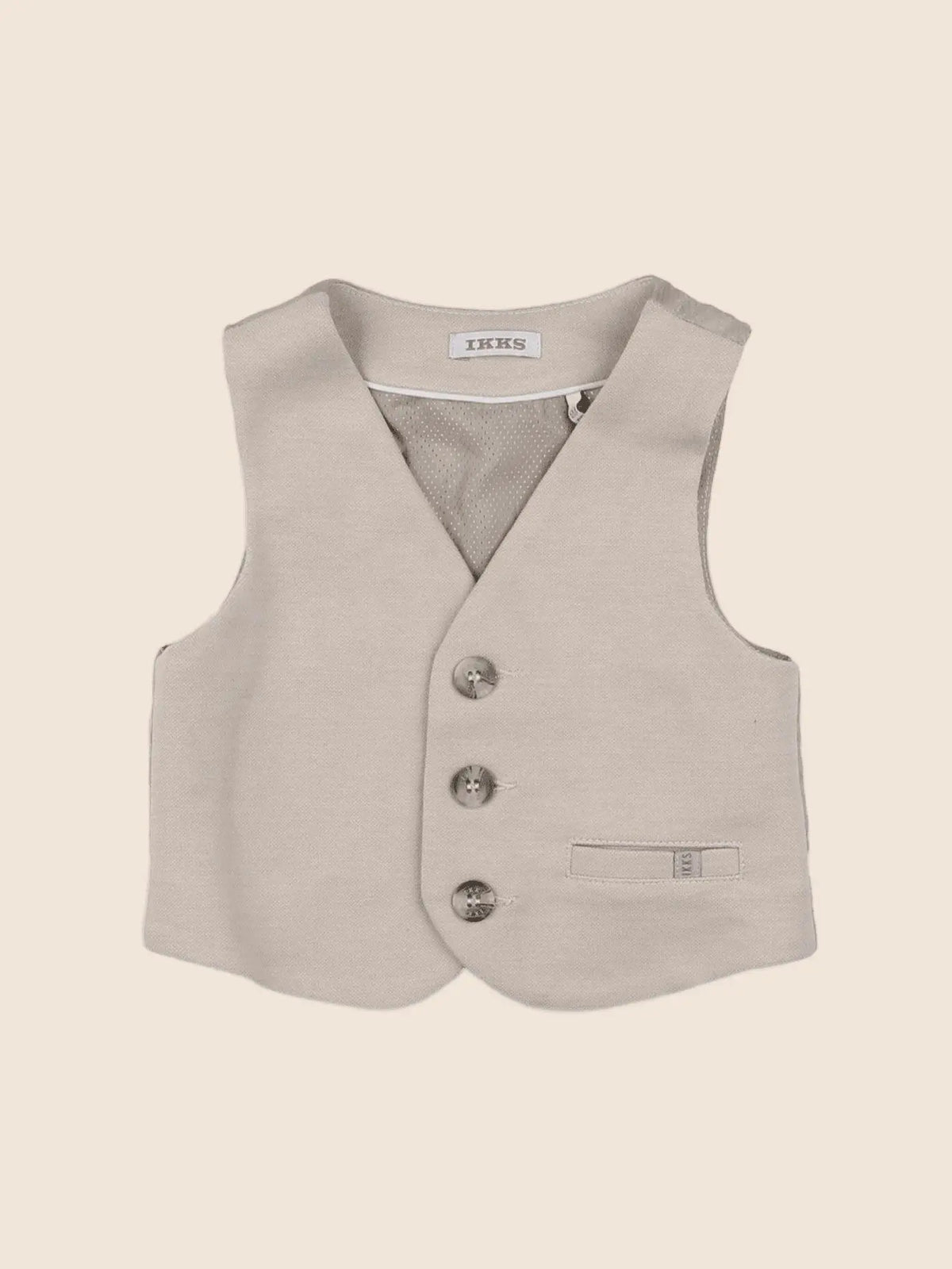 IKKS - gilet beige - 6 mois