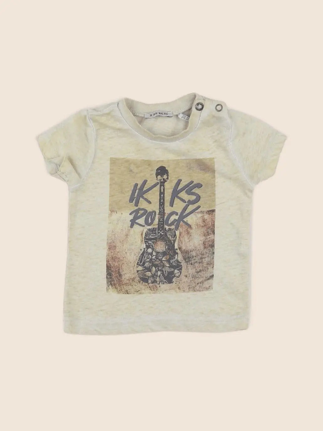 IKKS - tee-shirt jaune - 3 mois