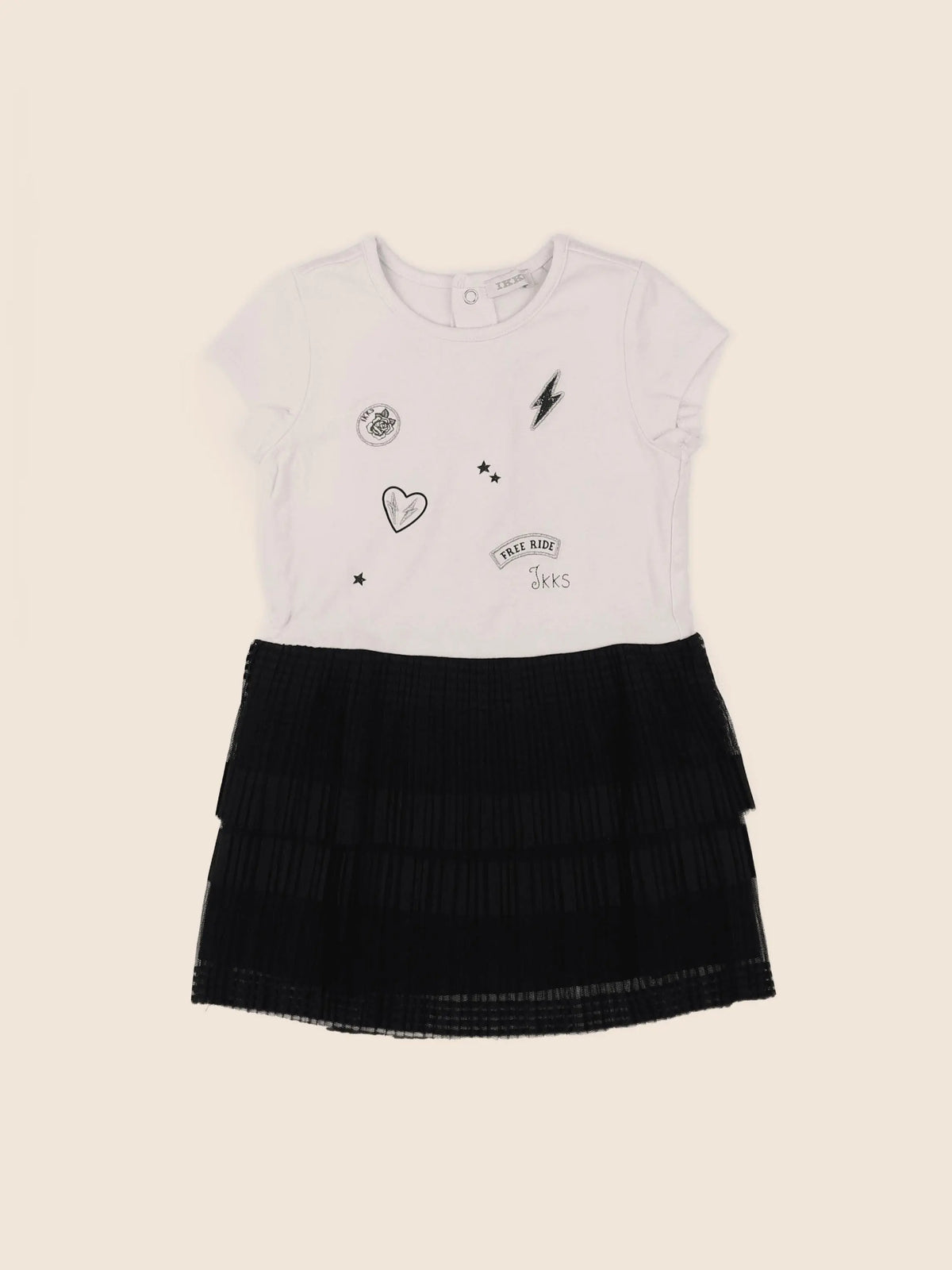 IKKS - robe noir - 18 mois