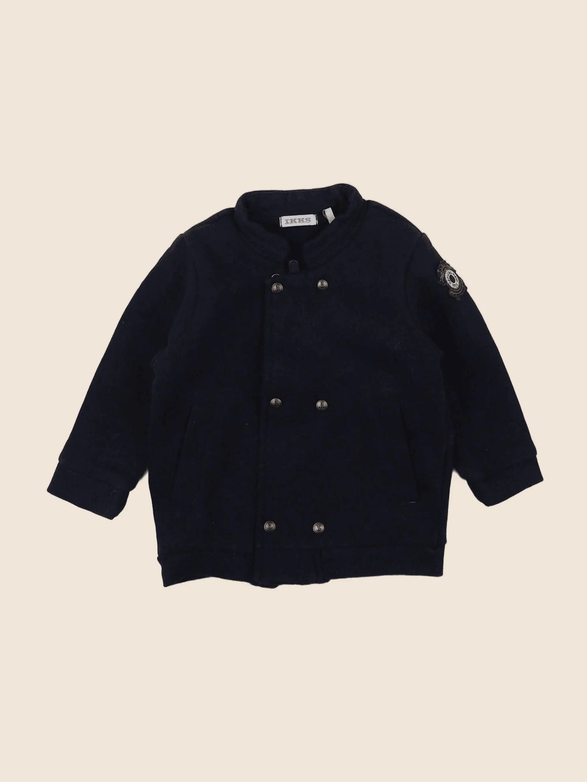 IKKS - veste bleu - 12 mois