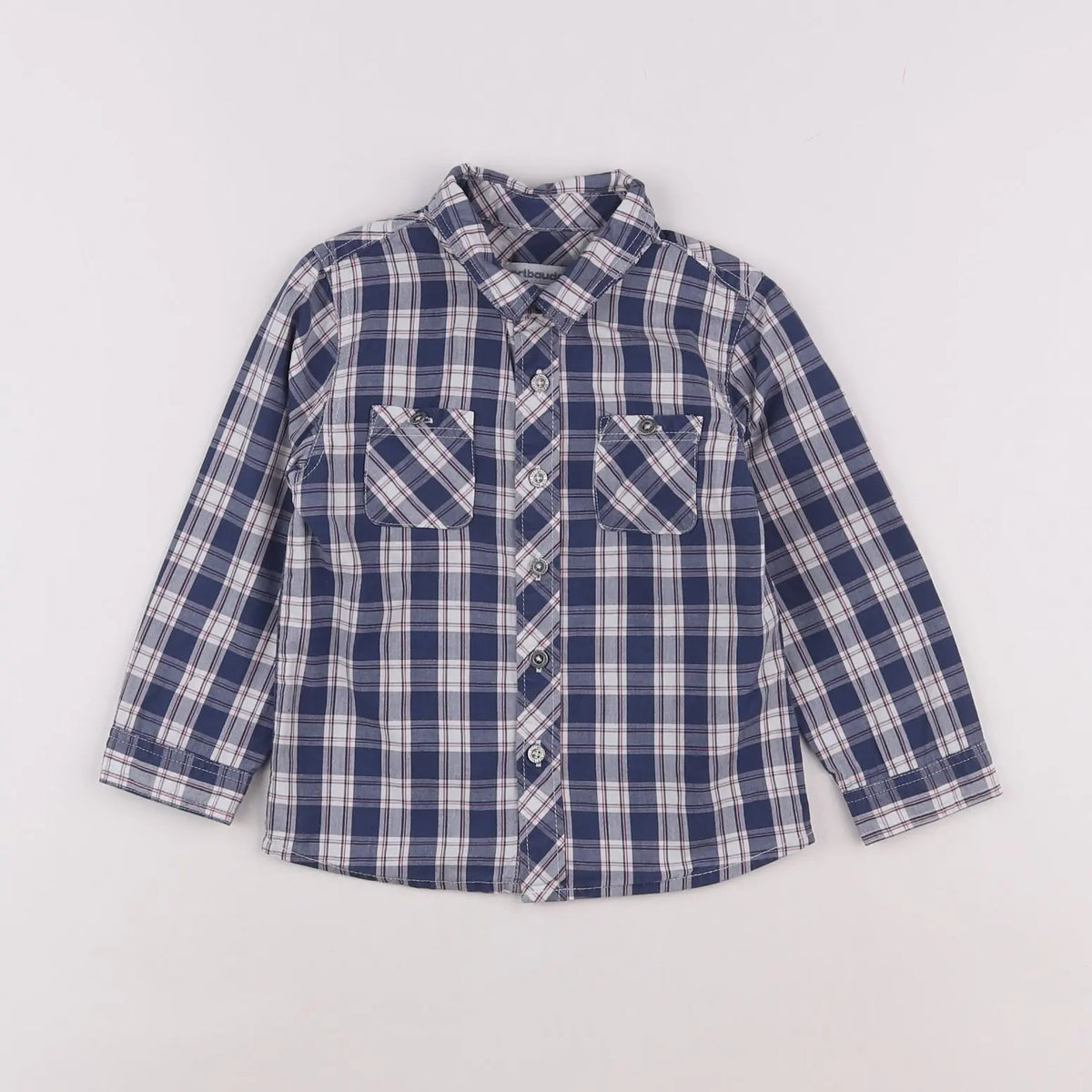 Vertbaudet - chemise multicolore - 2 ans