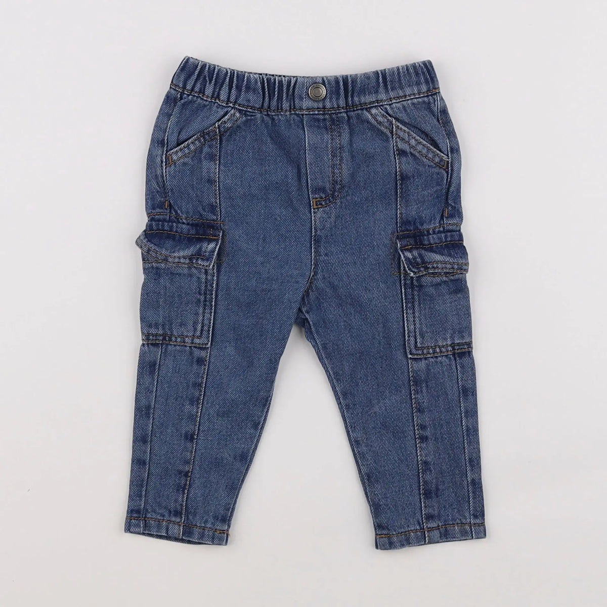 Vertbaudet - jean bleu - 6 mois