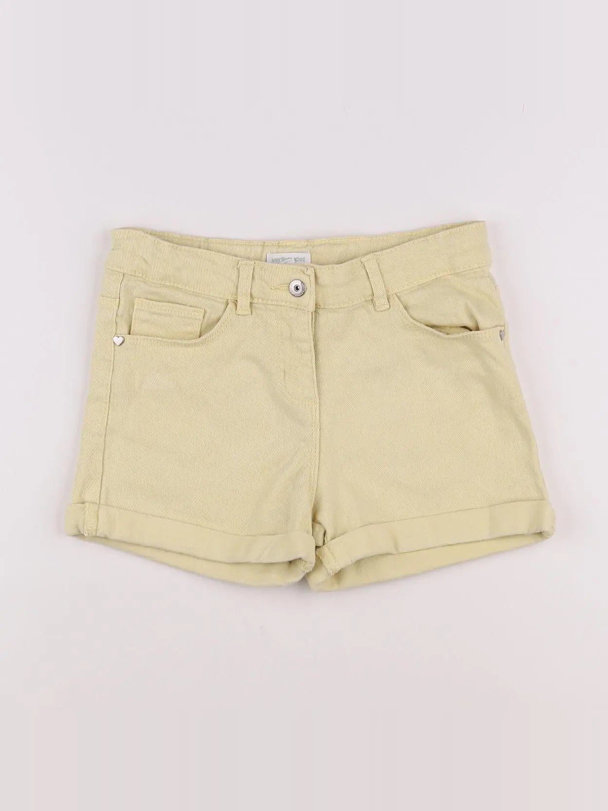 Vertbaudet - short jaune - 9 ans