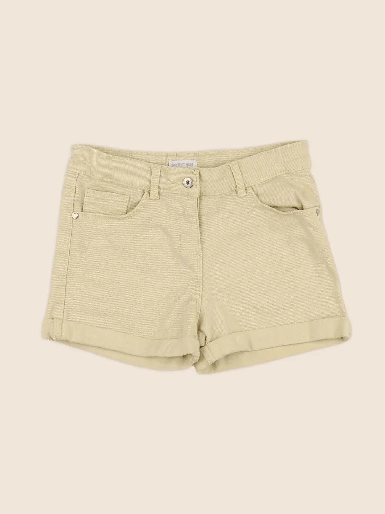 Vertbaudet - short jaune - 9 ans