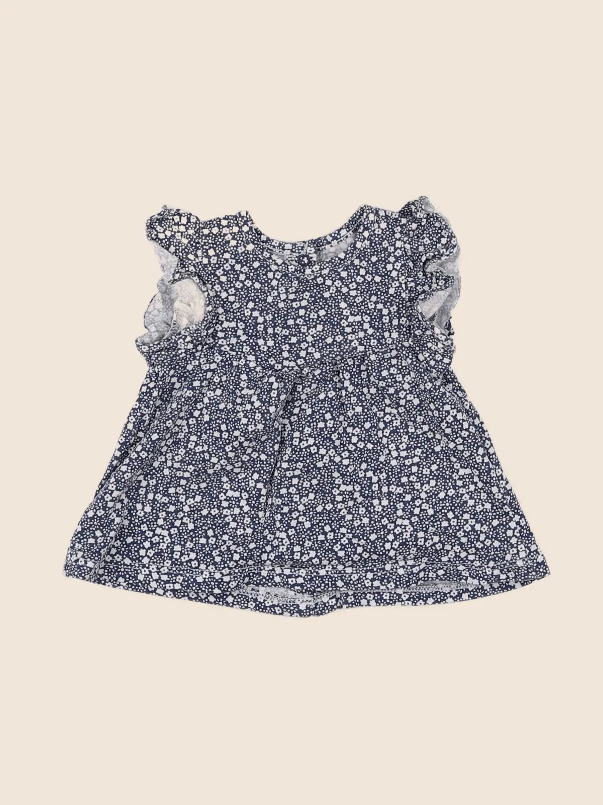Vertbaudet - tee-shirt bleu - 3 mois