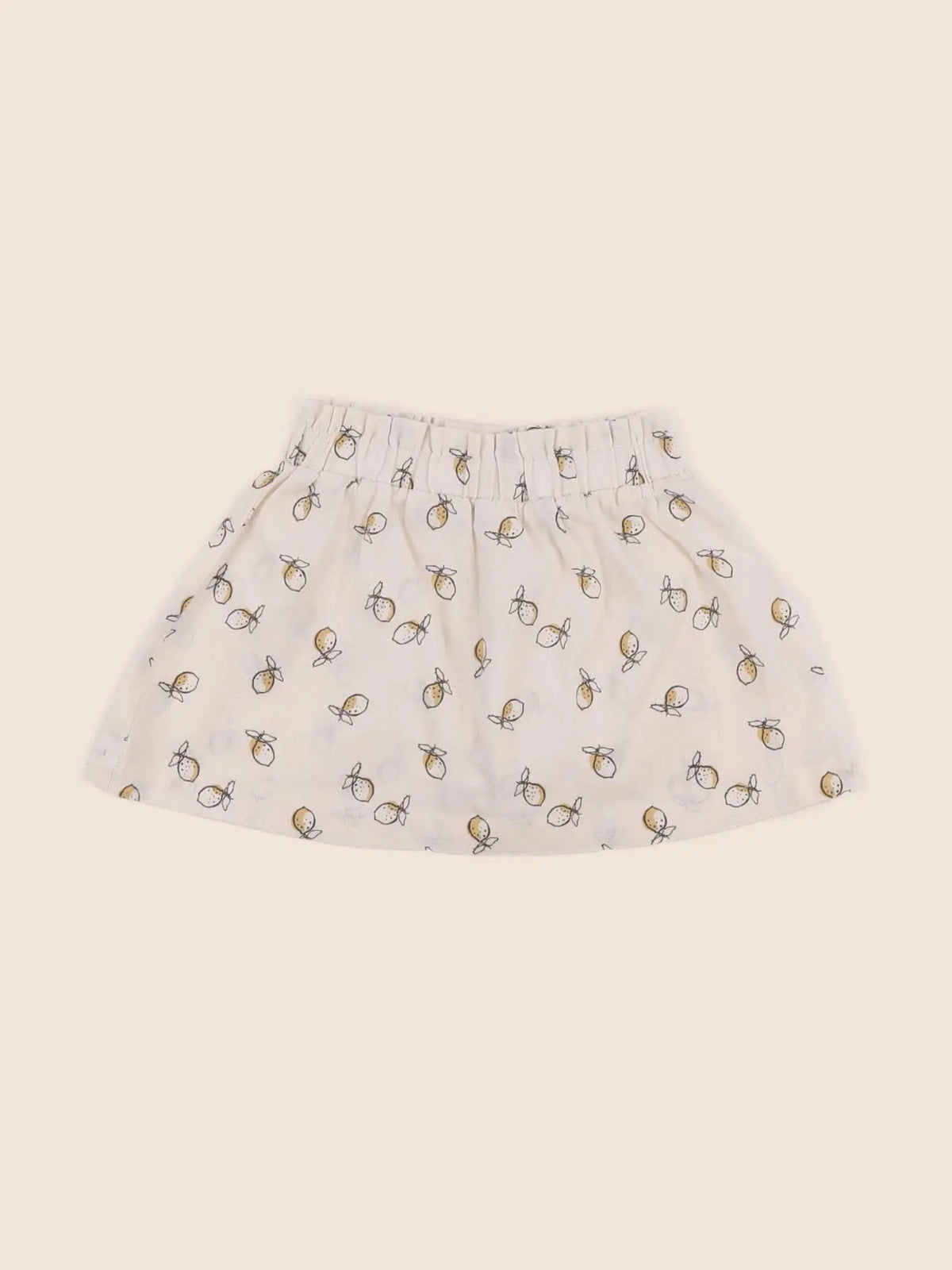 Vertbaudet - jupe beige - 18 mois