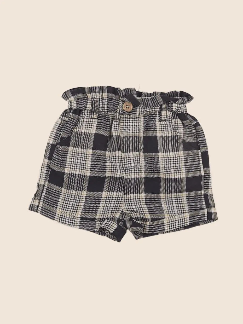 Vertbaudet - short noir - 3 mois