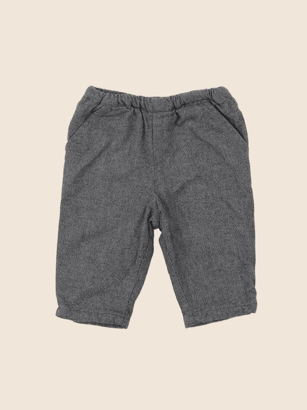Boutchou - pantalon gris - 3 mois