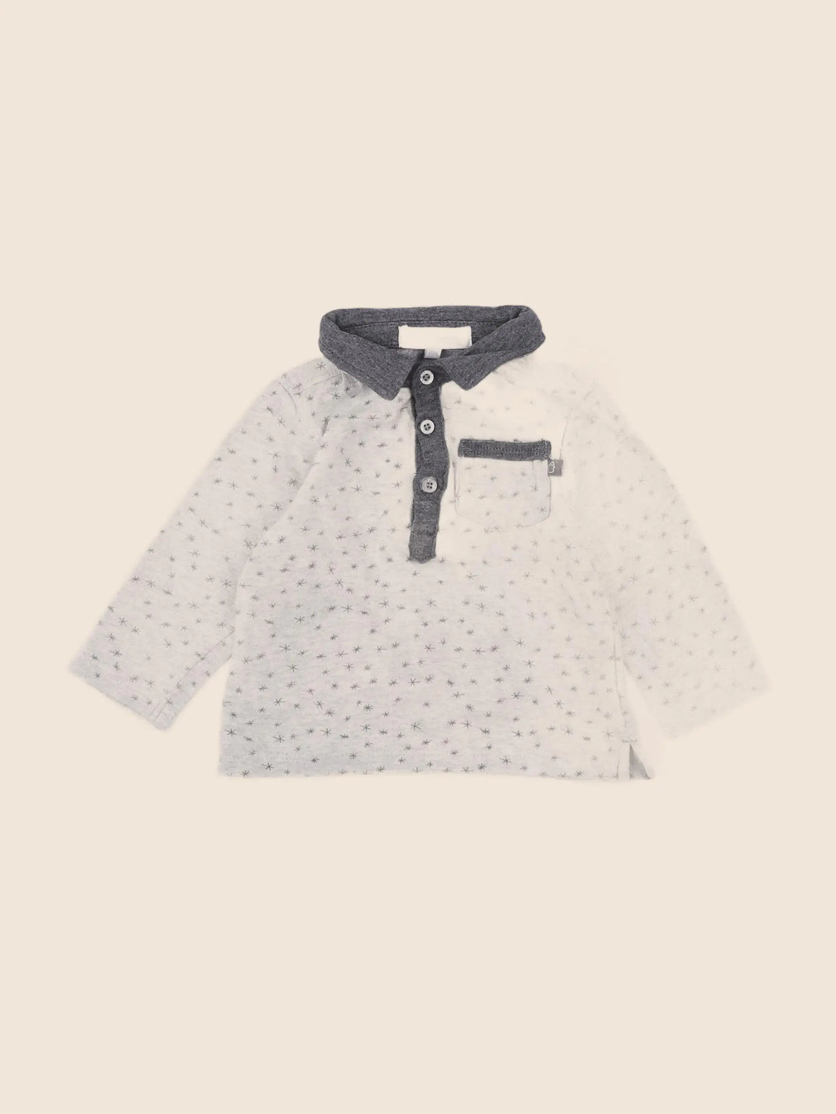 Cadet Rousselle - tee-shirt gris - 6 mois