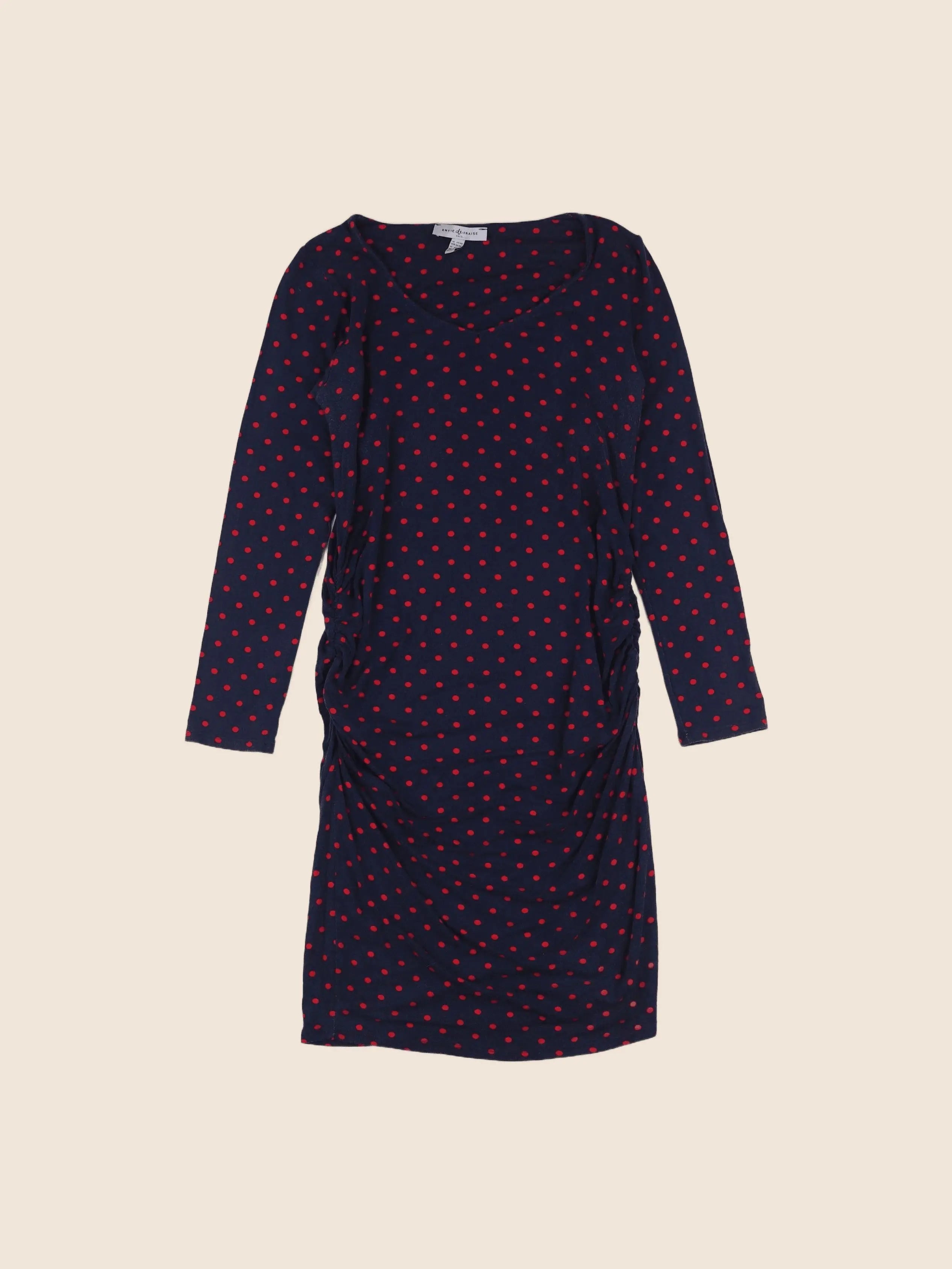 Envie de fraise - robe grossesse bleu - 42 à 44