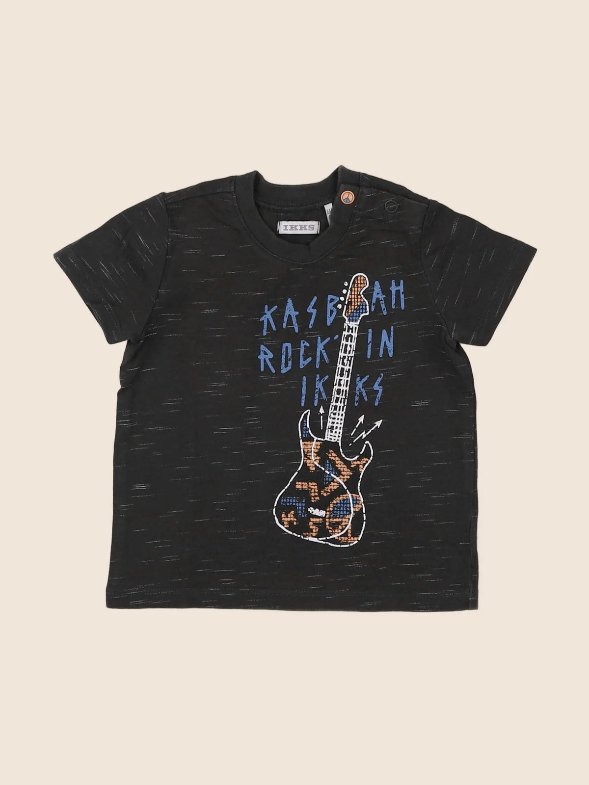IKKS - tee-shirt noir - 6 mois