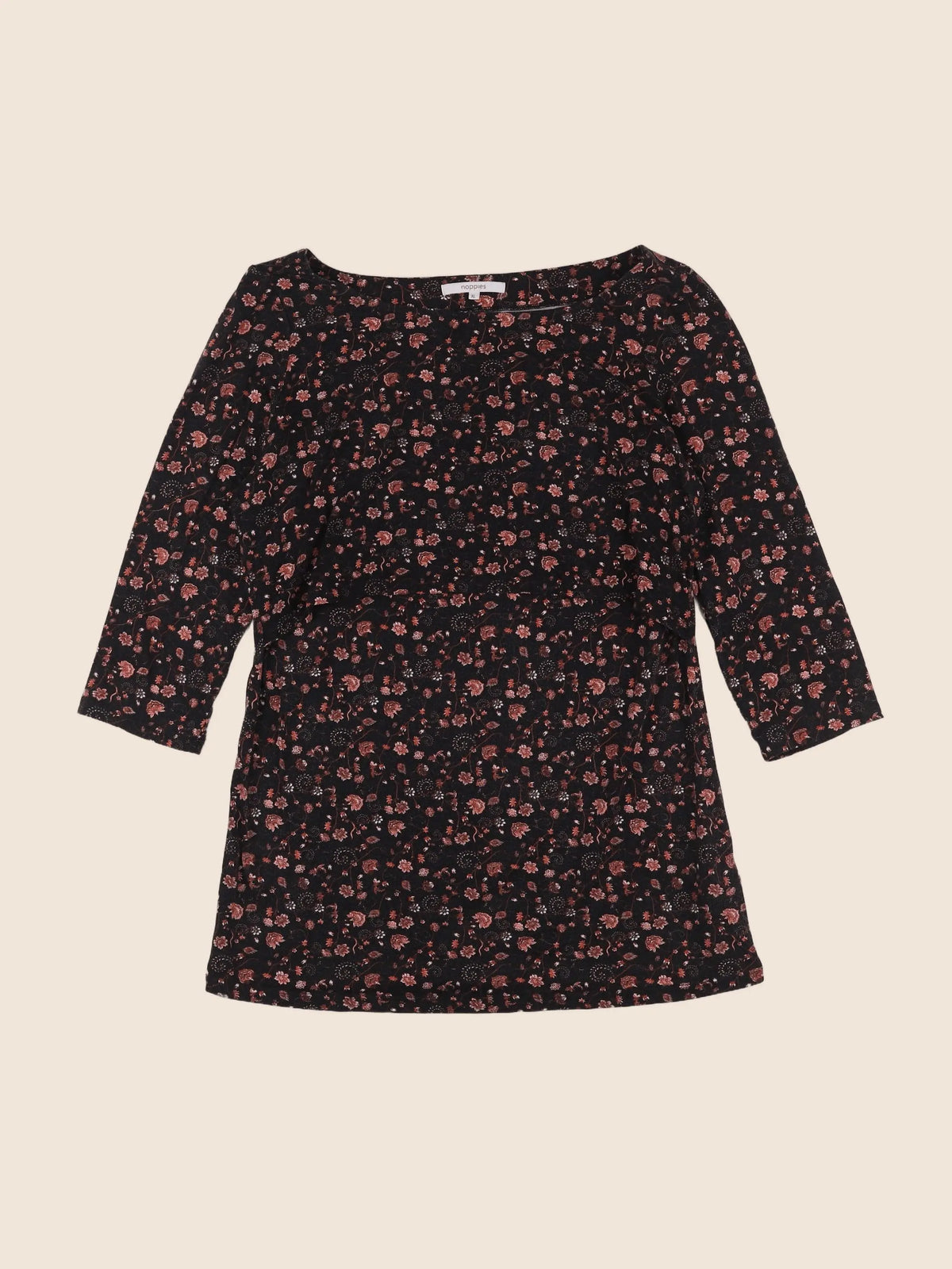 noppies maternité - tee-shirt grossesse noir - 46 à 48