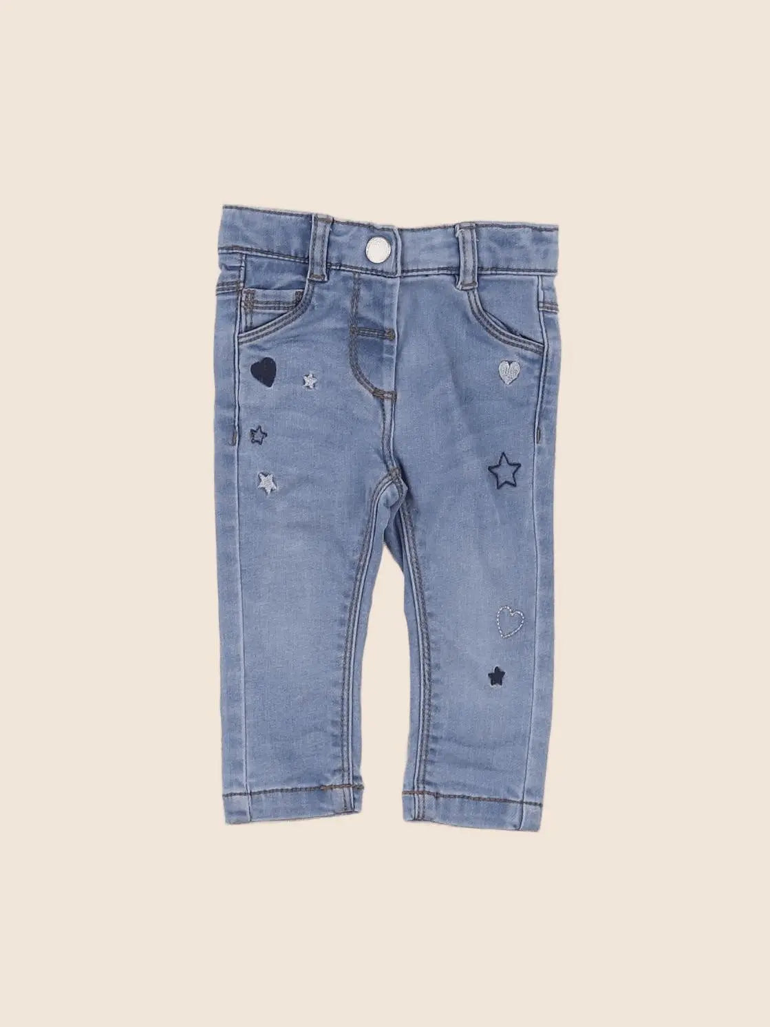 Tape à l'oeil - pantalon bleu - 3 mois