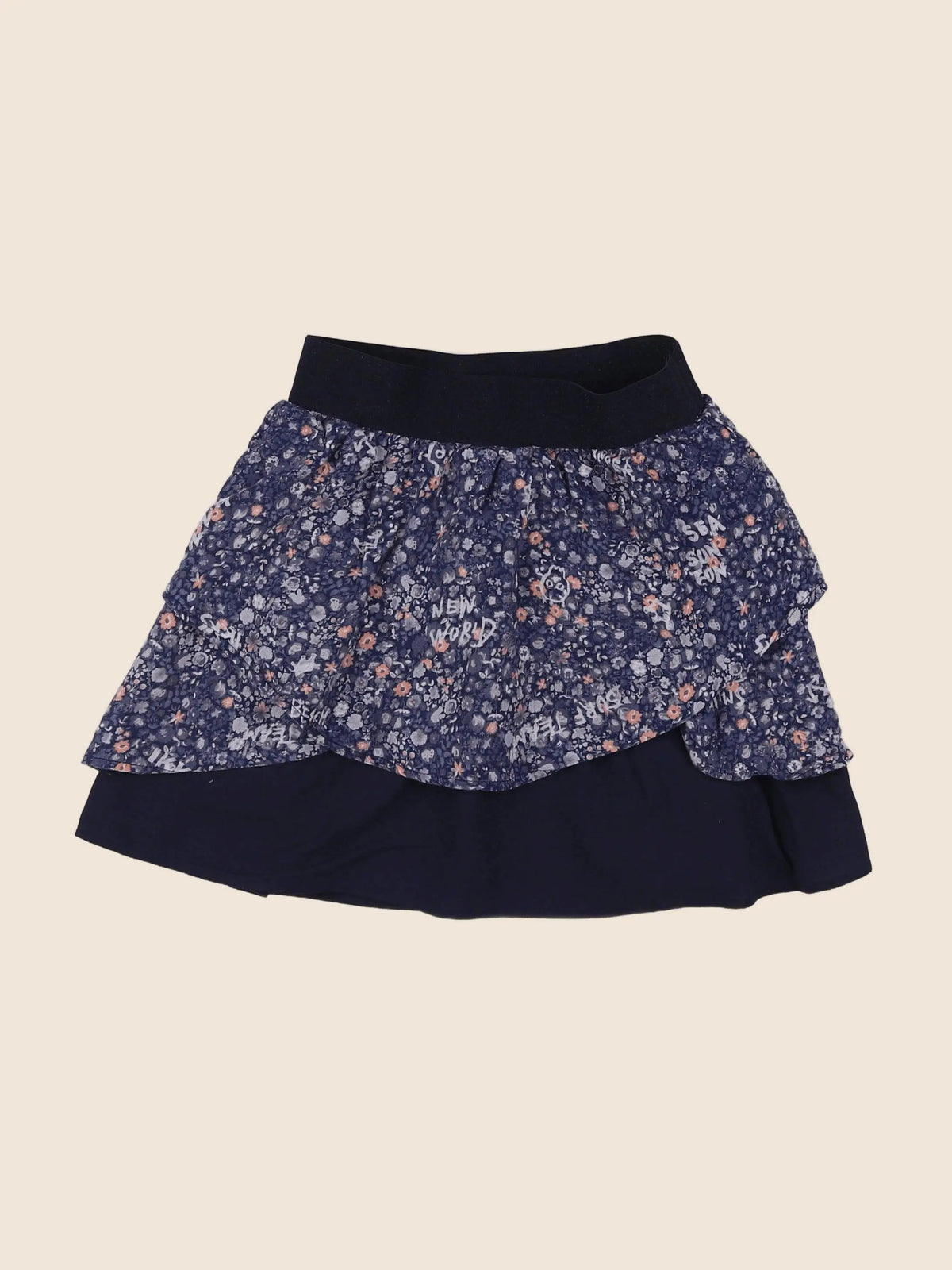 IKKS - jupe bleu, rose - 6 ans