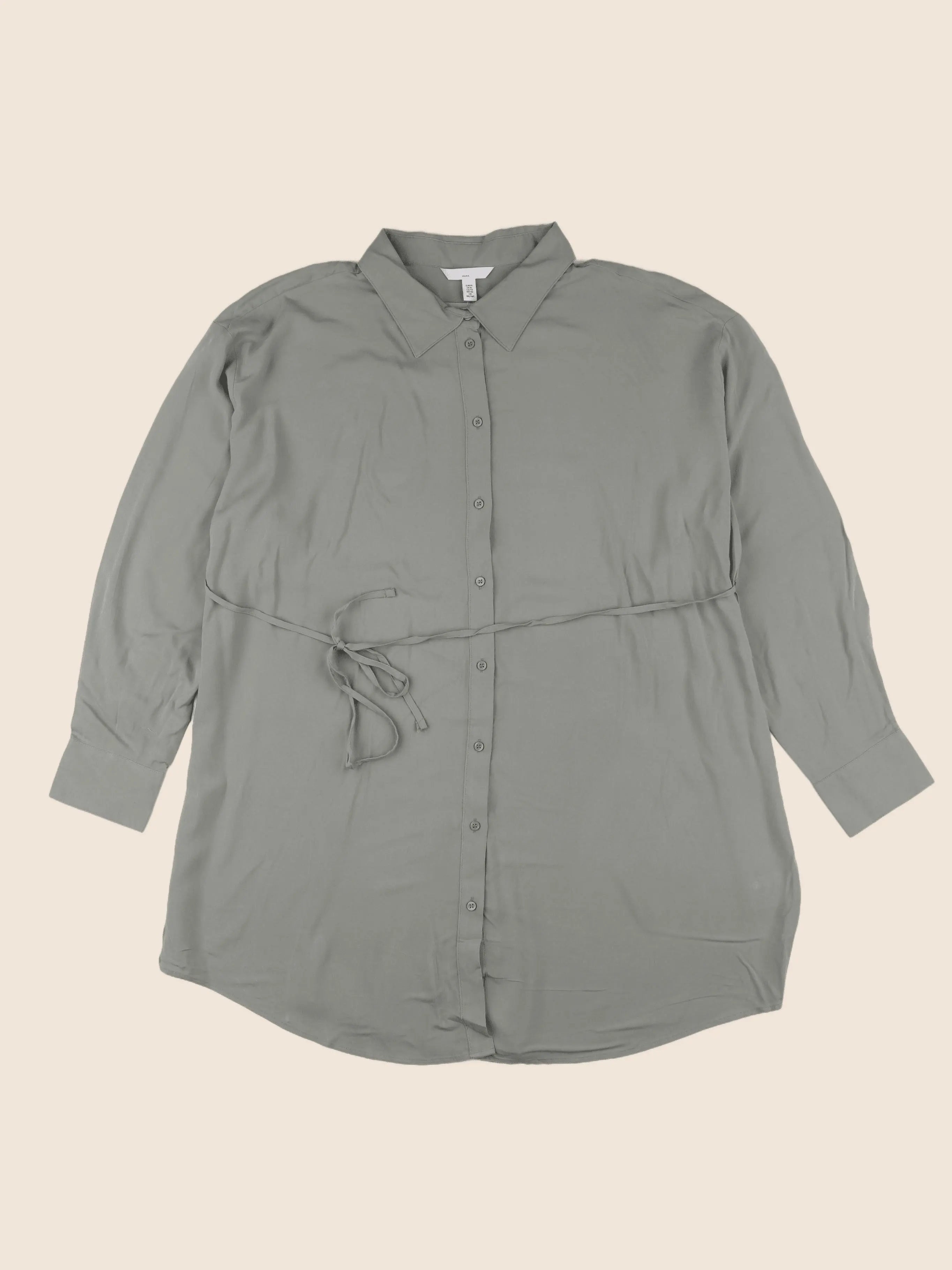 H&M - robe grossesse, allaitement vert - 48 à 50