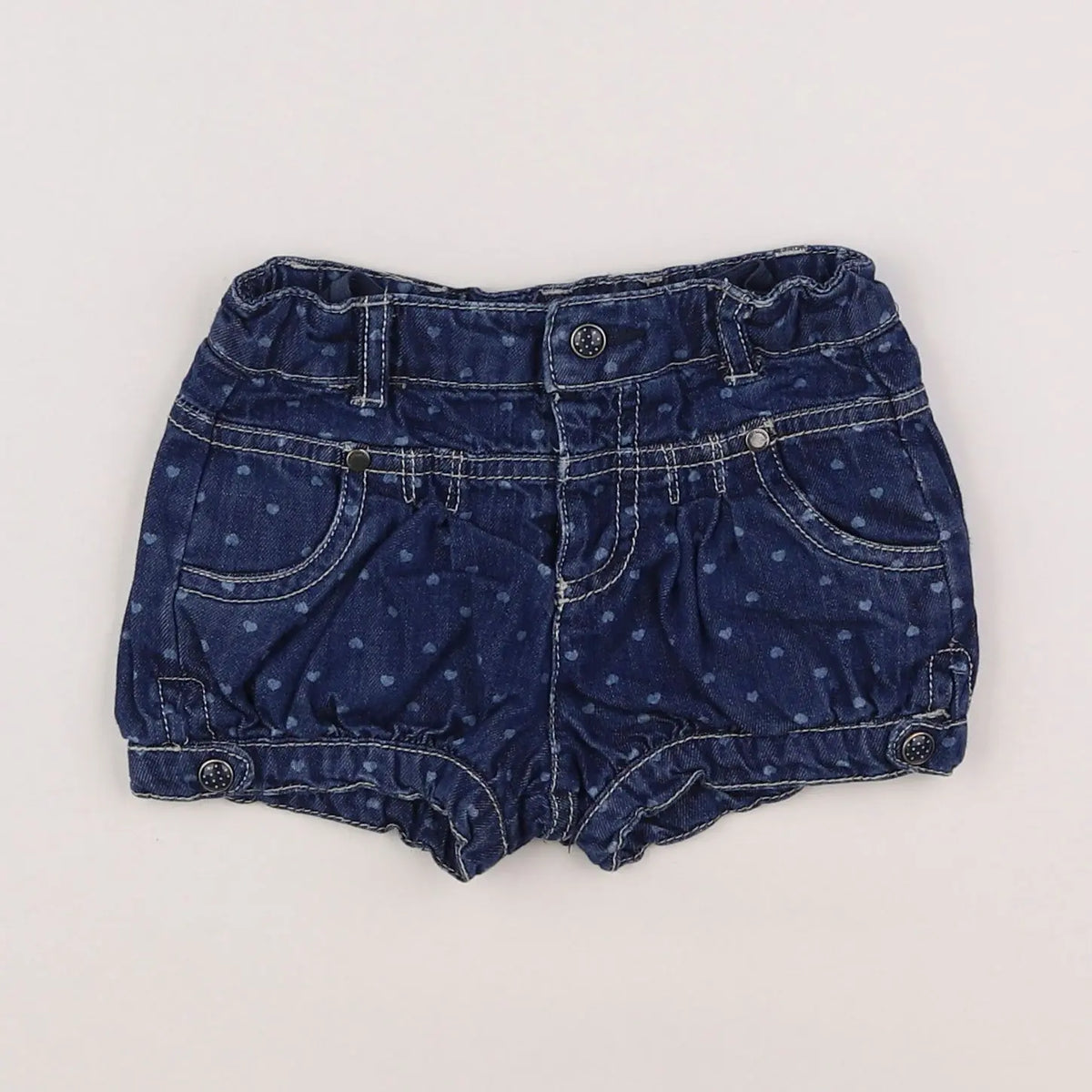 Vertbaudet - short bleu - 18 mois