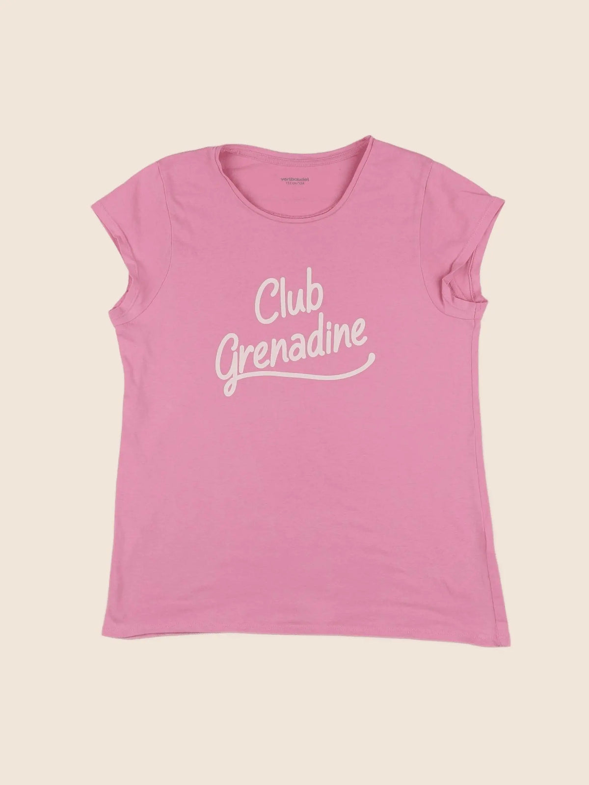 Vertbaudet - tee-shirt rose - 12 ans