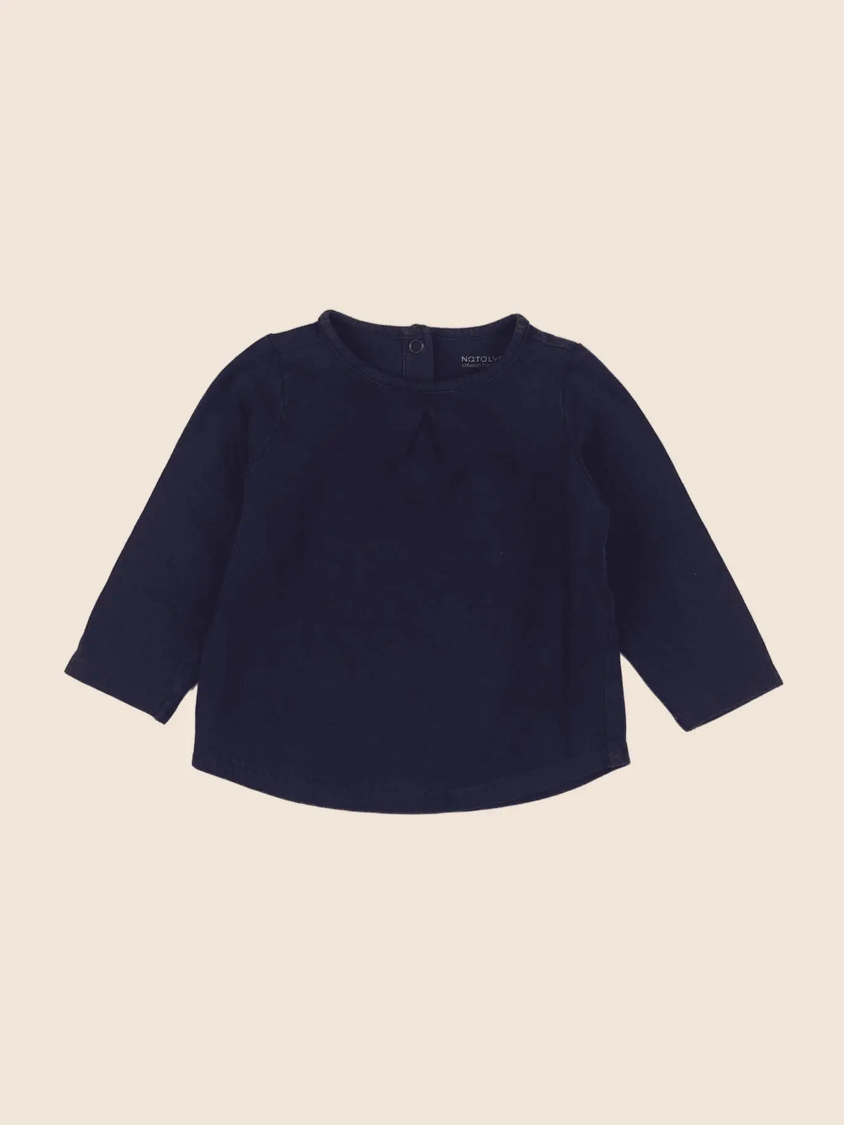 Natalys - tee-shirt bleu - 9 mois