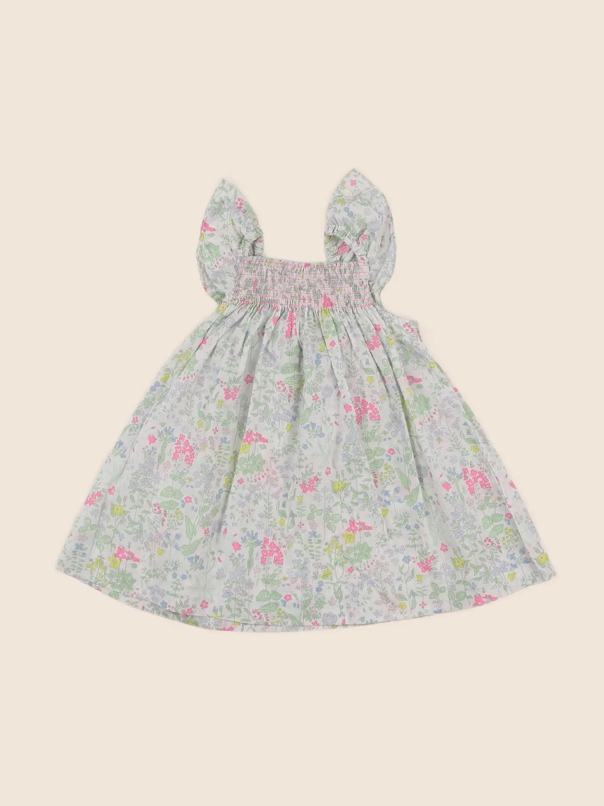 Jacadi - robe liberty multicolore - 6 mois