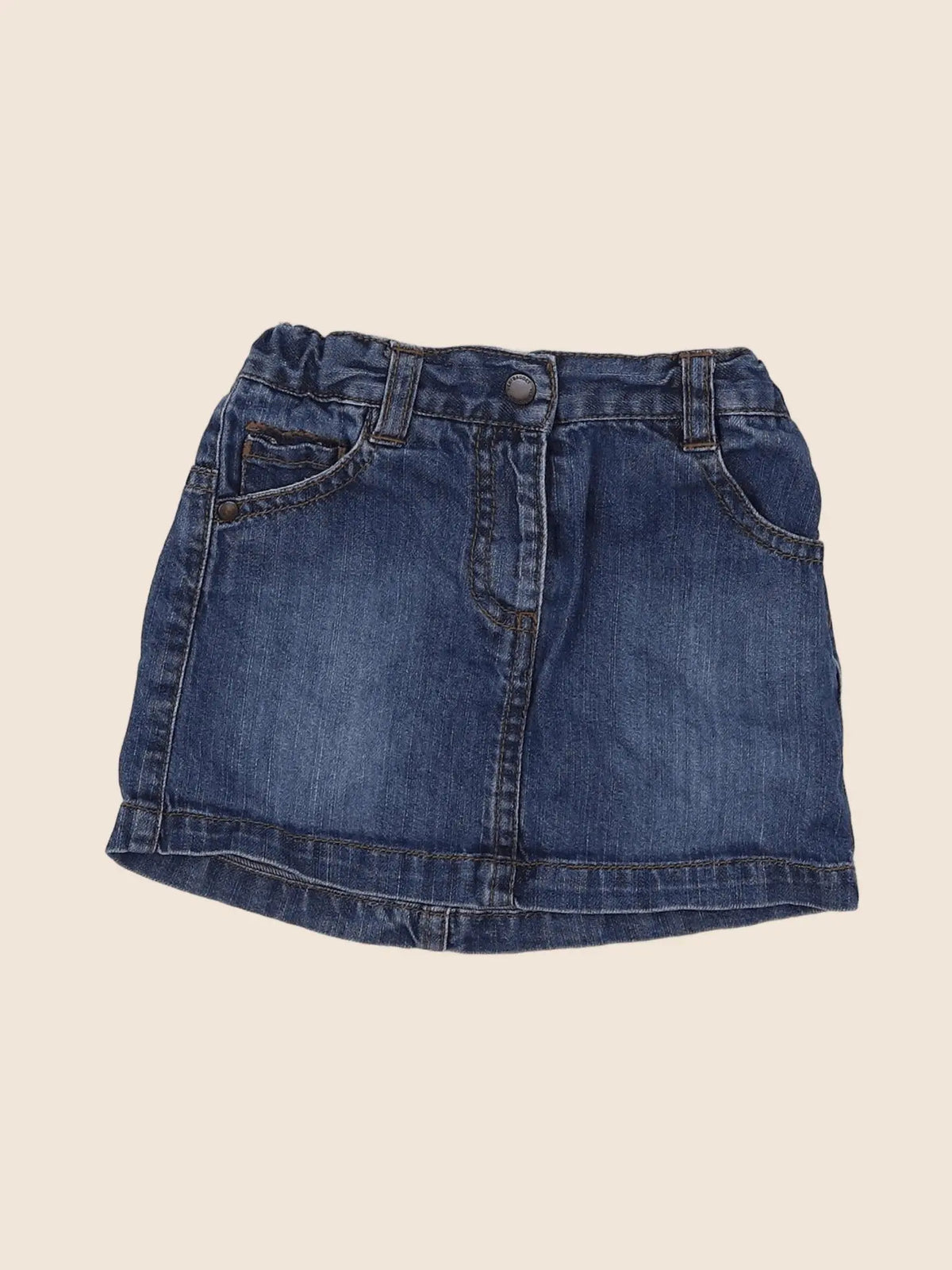 Vertbaudet - jupe bleu - 2 ans