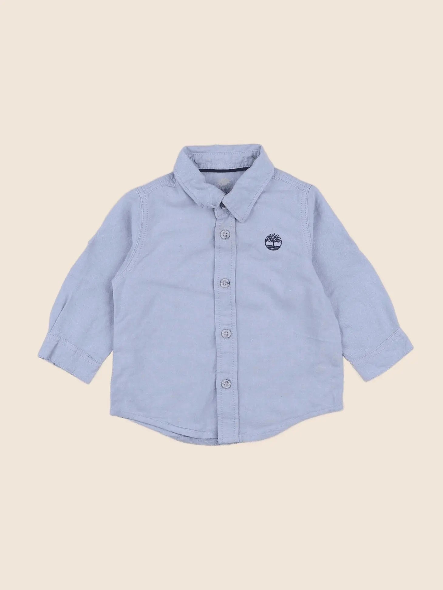 Timberland - chemise bleu - 12 mois