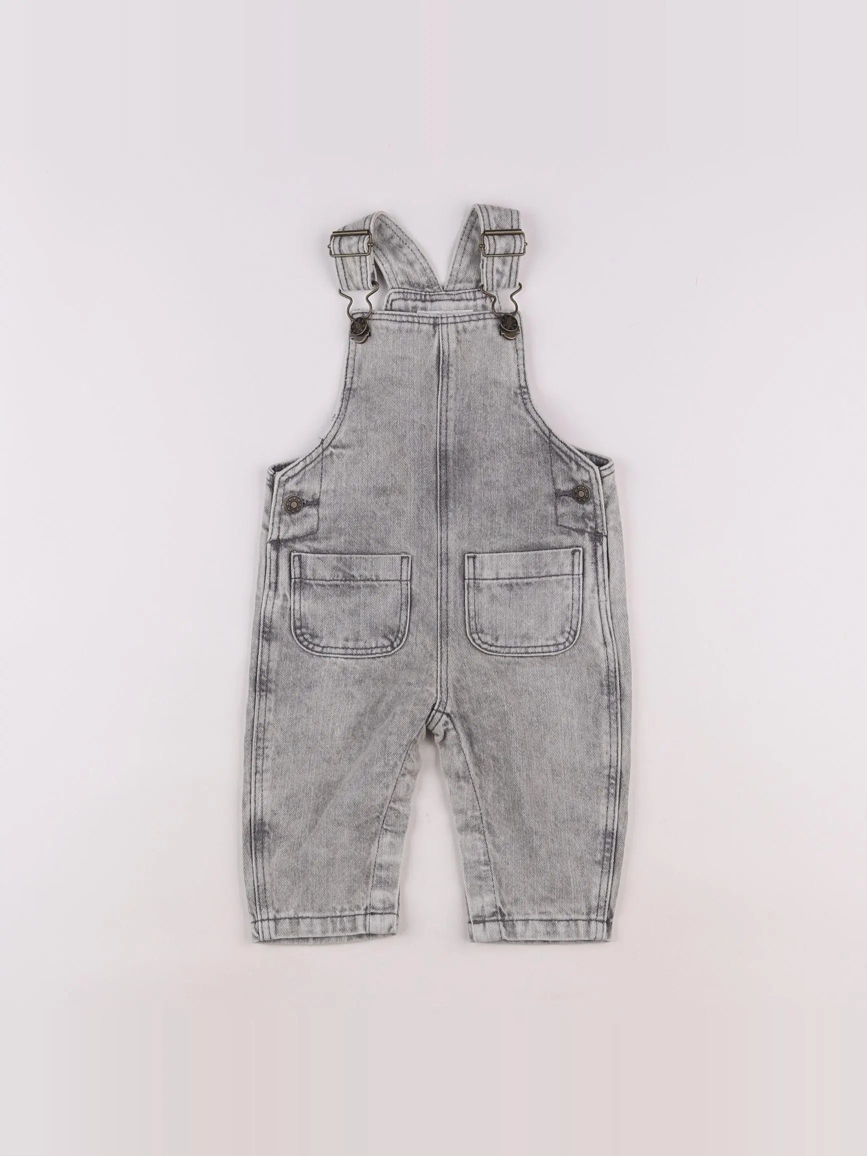 Boutchou - salopette gris - 6 mois