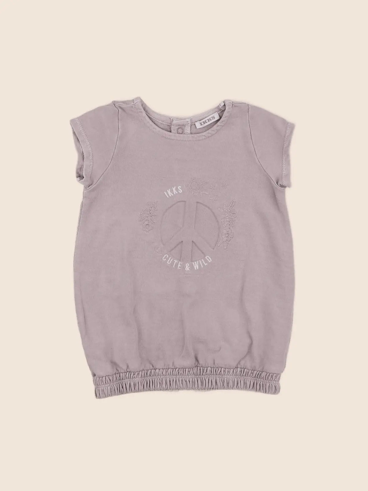 IKKS - robe rose - 6 mois