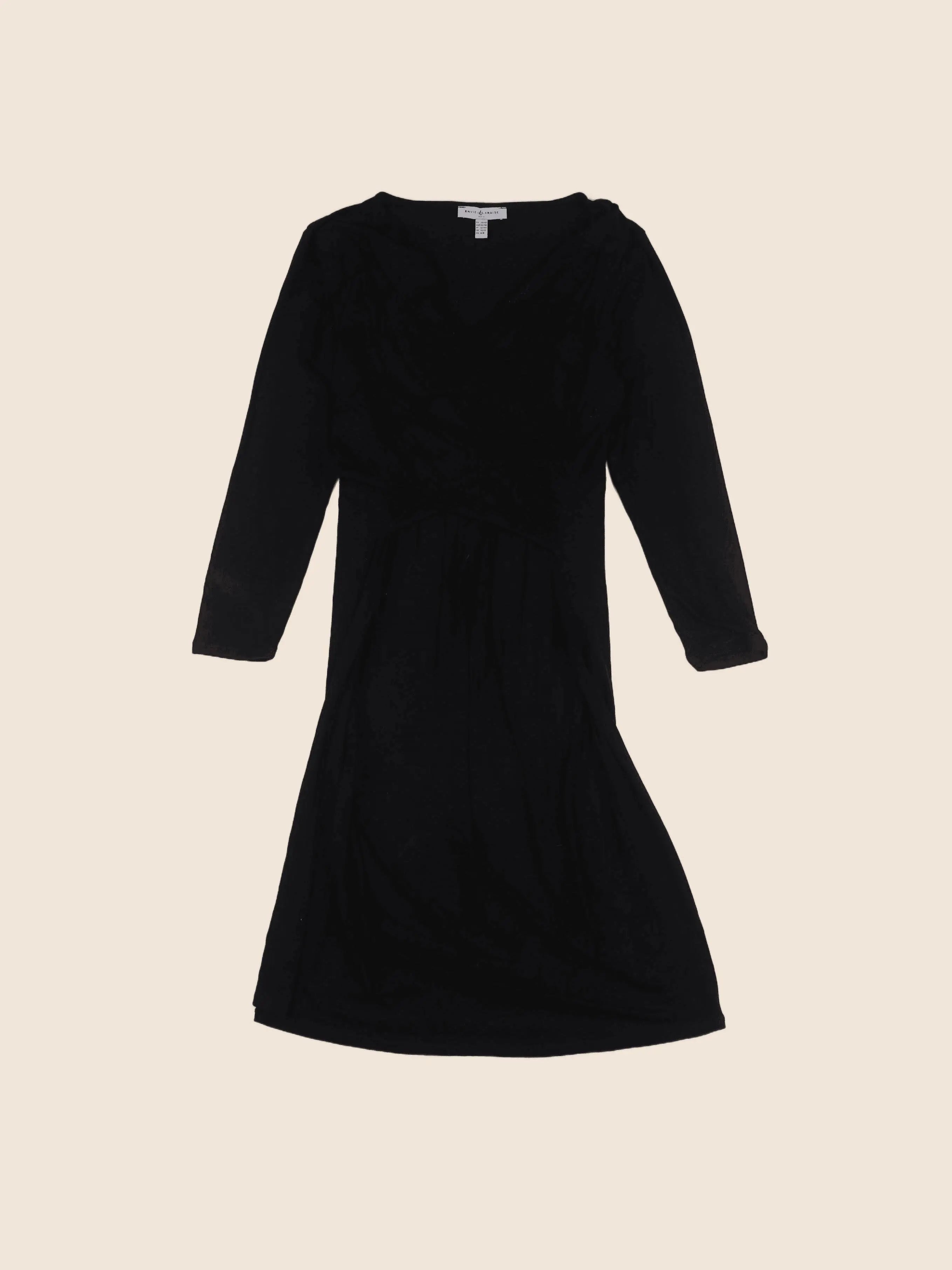 Envie de fraise - robe grossesse, allaitement noir - 38 à 40