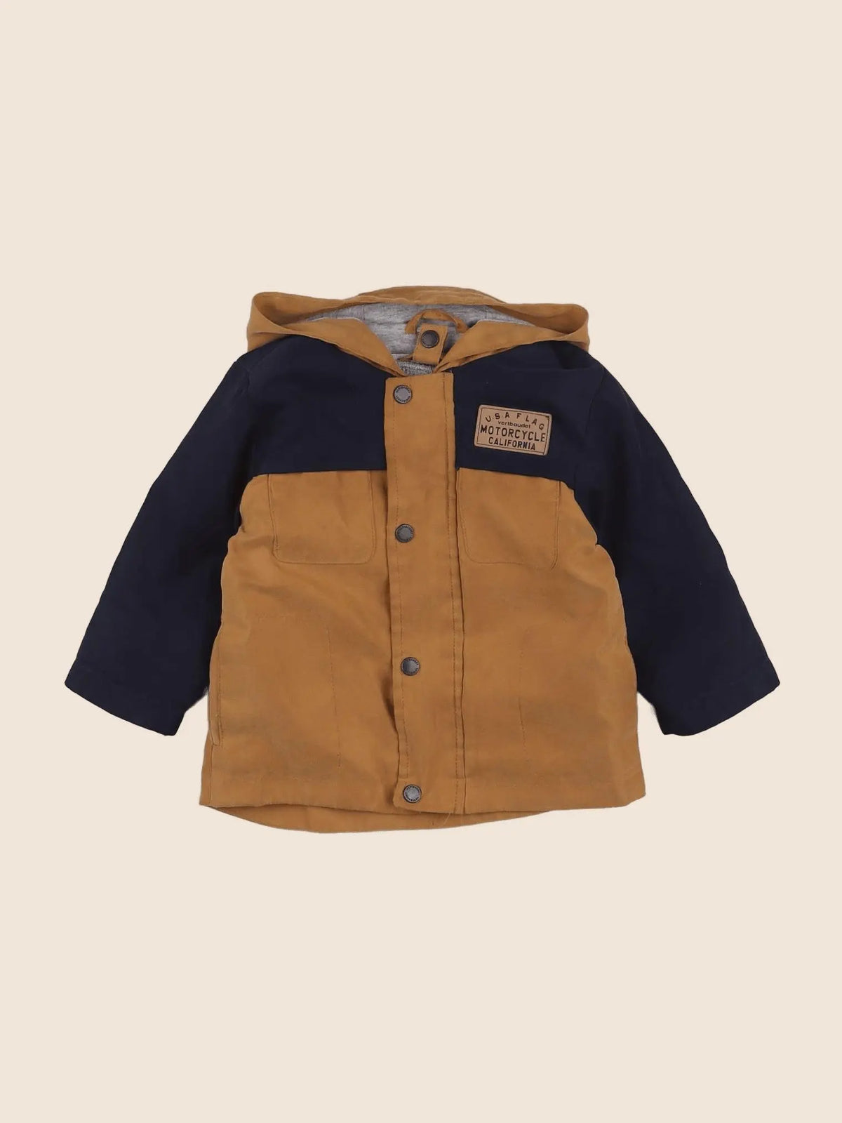 Vertbaudet - parka multicolore - 12 mois