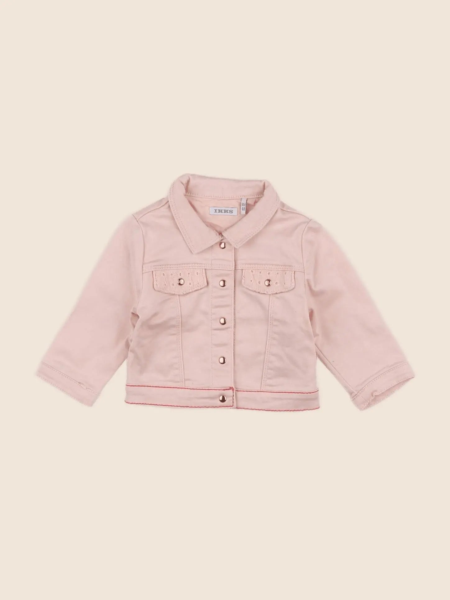 IKKS - veste rose - 6 mois