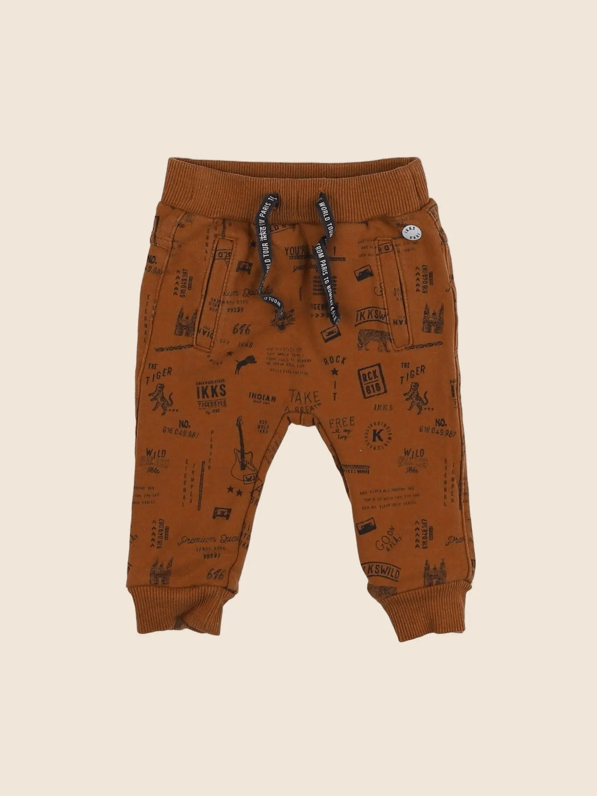 IKKS - jogging marron - 6 mois