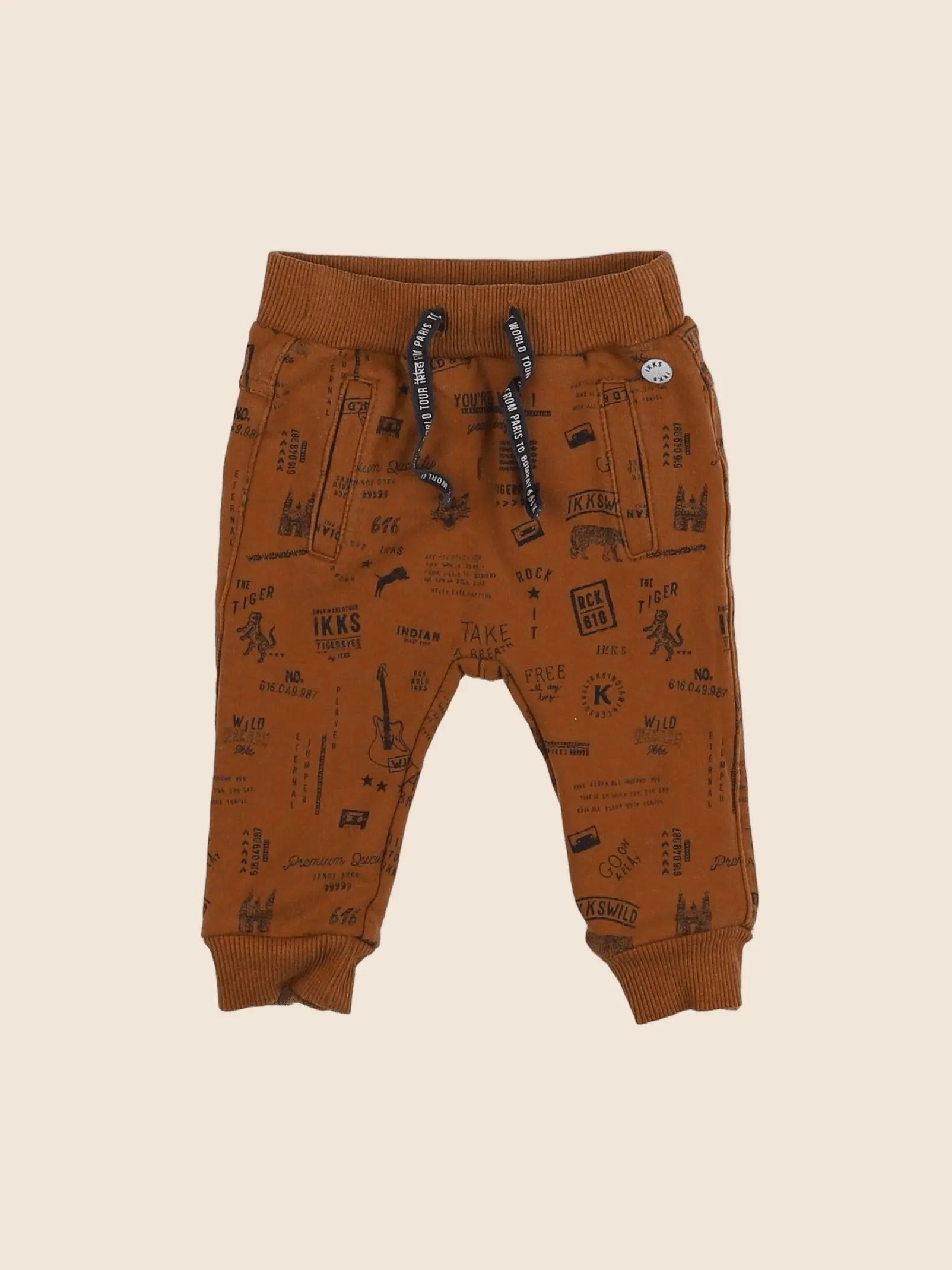 IKKS - jogging marron - 6 mois
