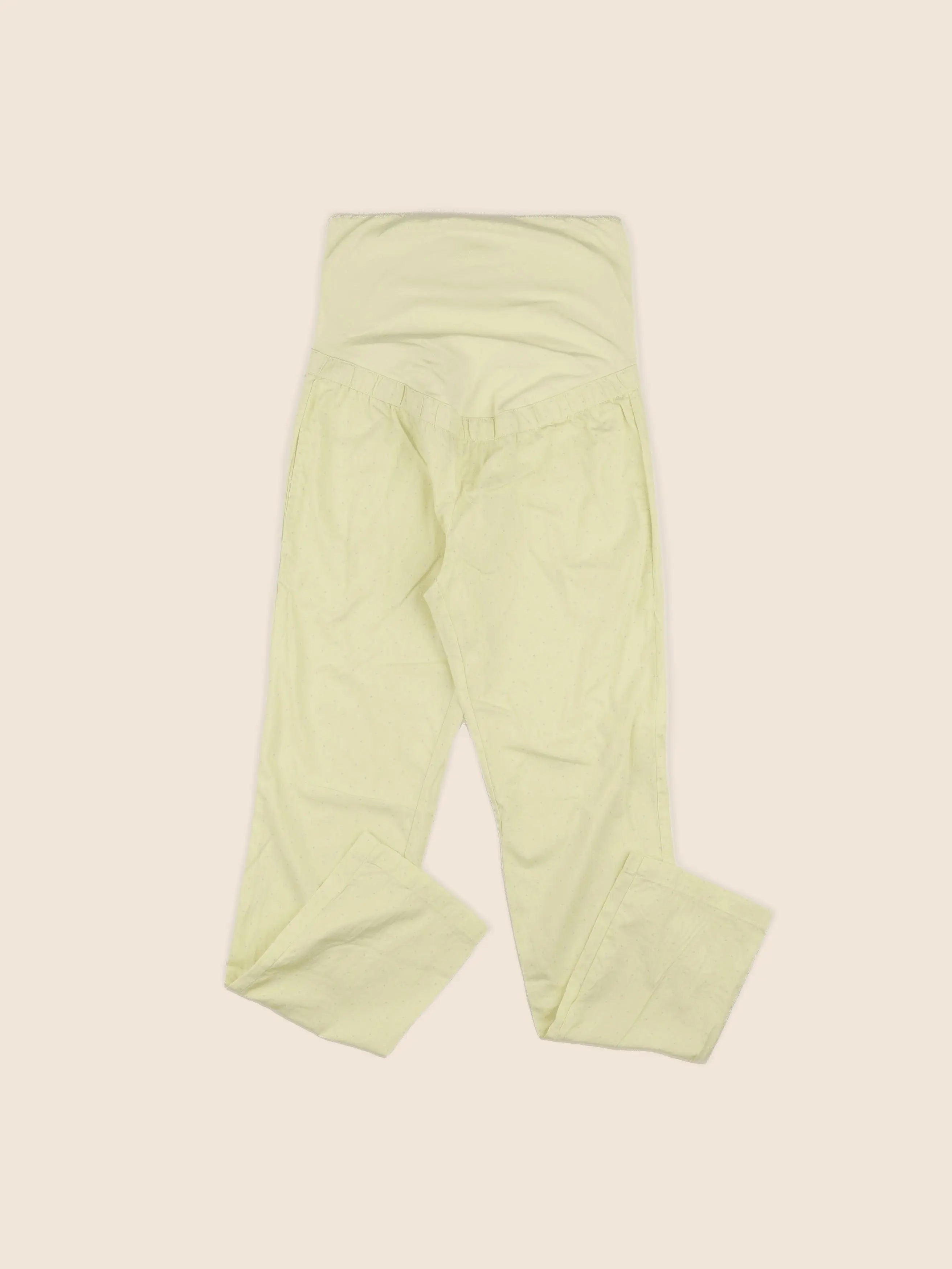 Vertbaudet - pantalon grossesse jaune - 34