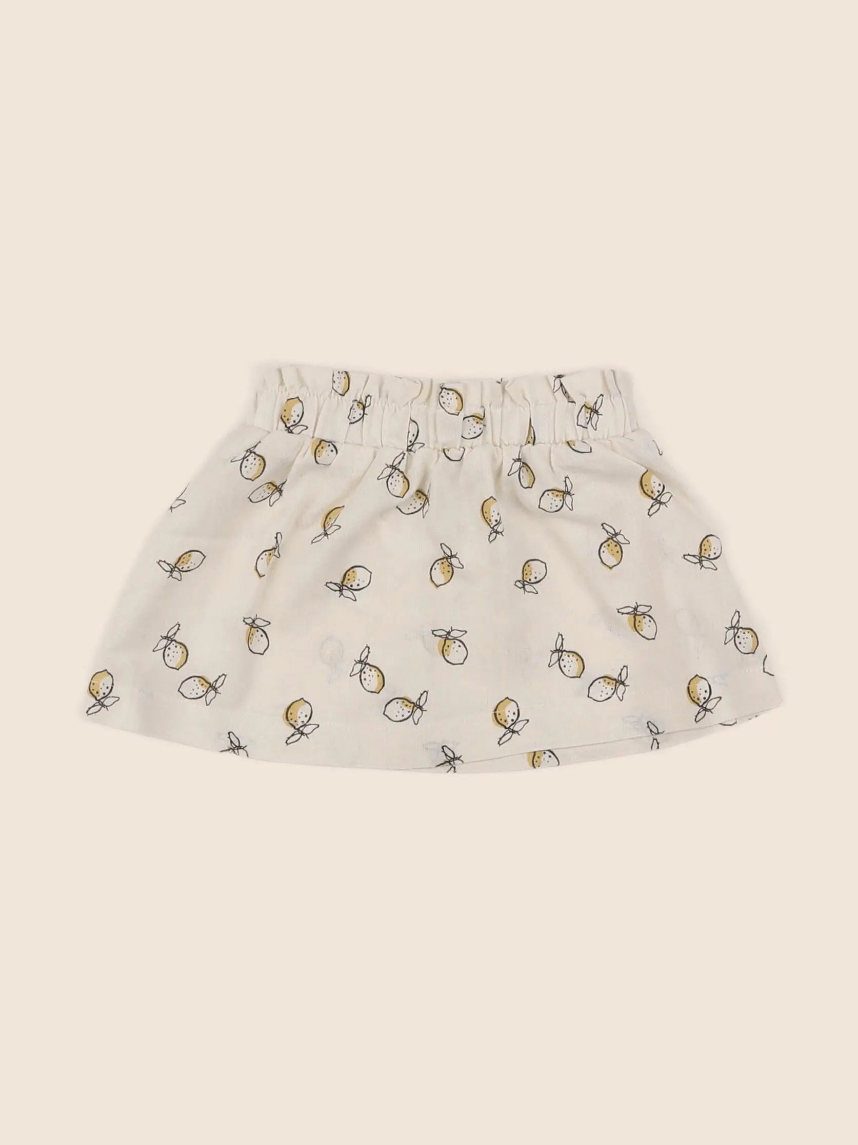 Vertbaudet - jupe beige - 6 mois