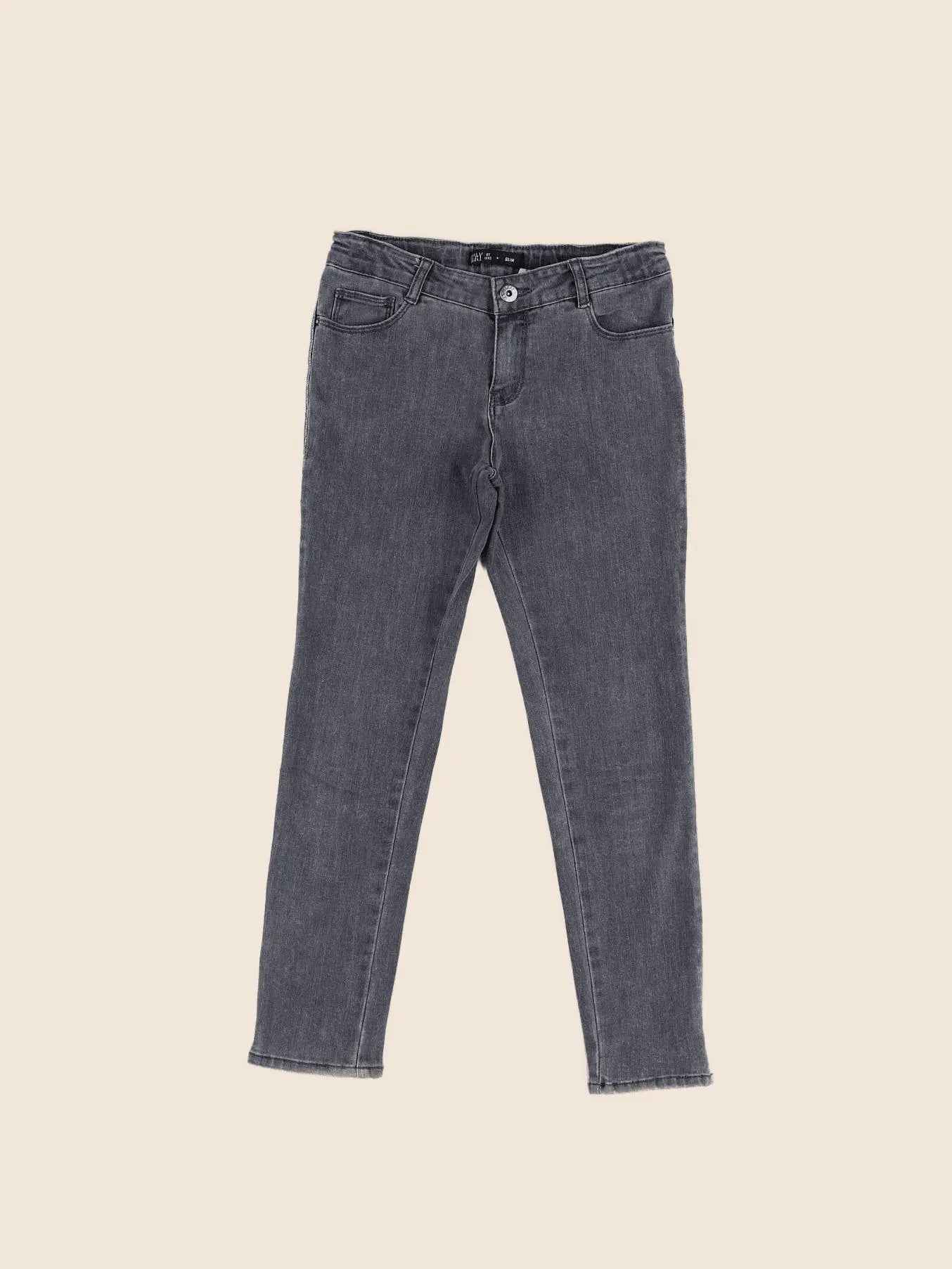 IKKS - jean gris - 12 ans