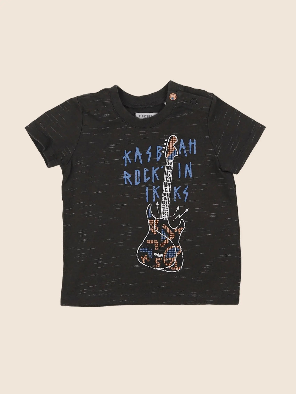 IKKS - tee-shirt noir - 6 mois